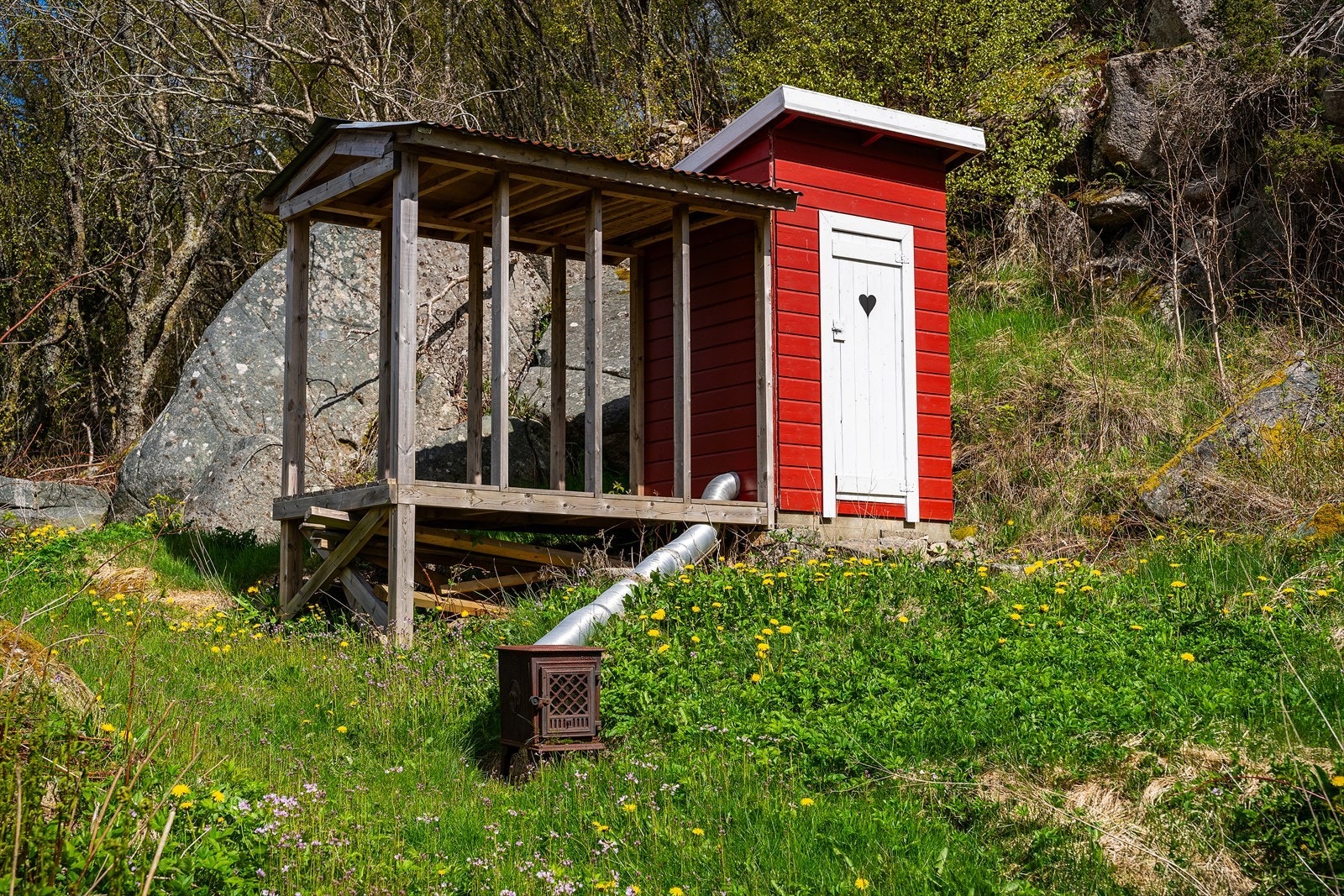 Røykebod må man selvsagt ha! Galleribilde