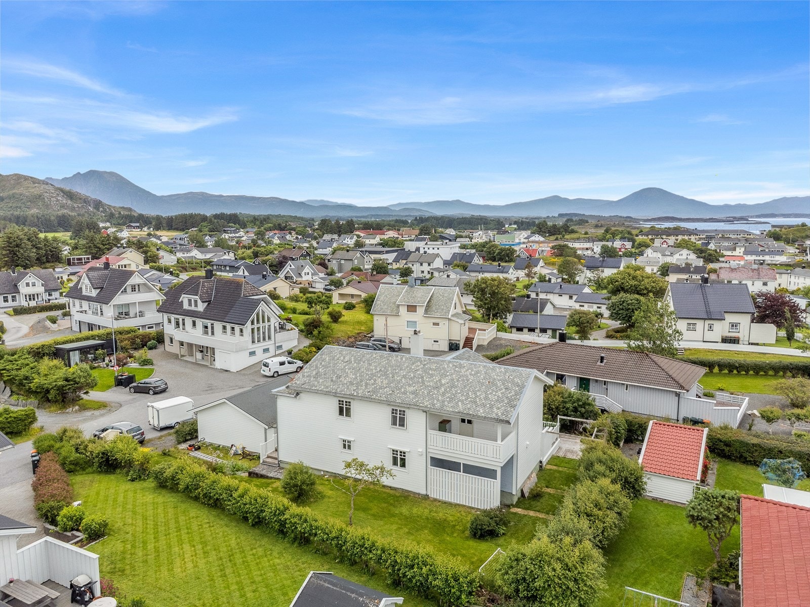 Dronefoto Galleribilde