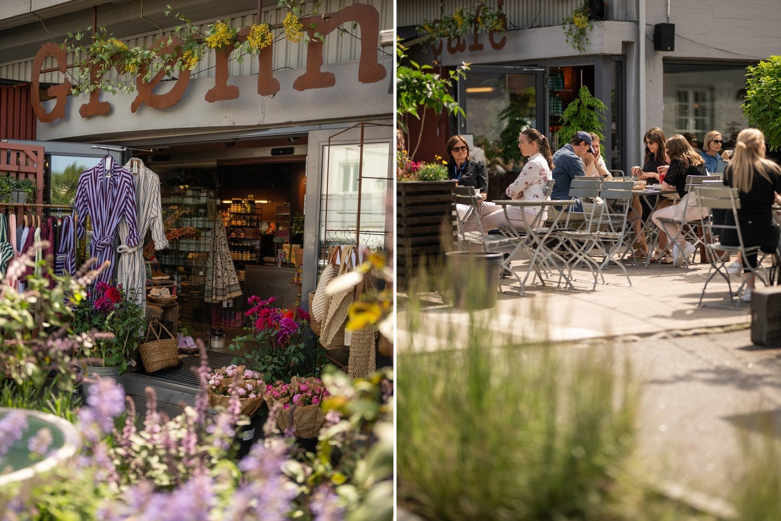 For et utvidet servicetilbud er det kort vei til kjøpesenter som CC-vest på Lilleaker og Røa Senter som har variert tilbud av butikker, restauranter, apotek, vinmonopol m.m. Galleribilde