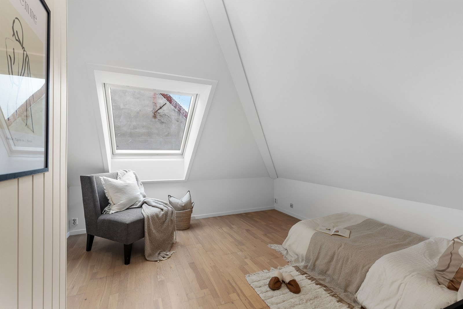 Soverom 4 er på 5,8m² med mulighet for praktiske garderobeløsninger Galleribilde