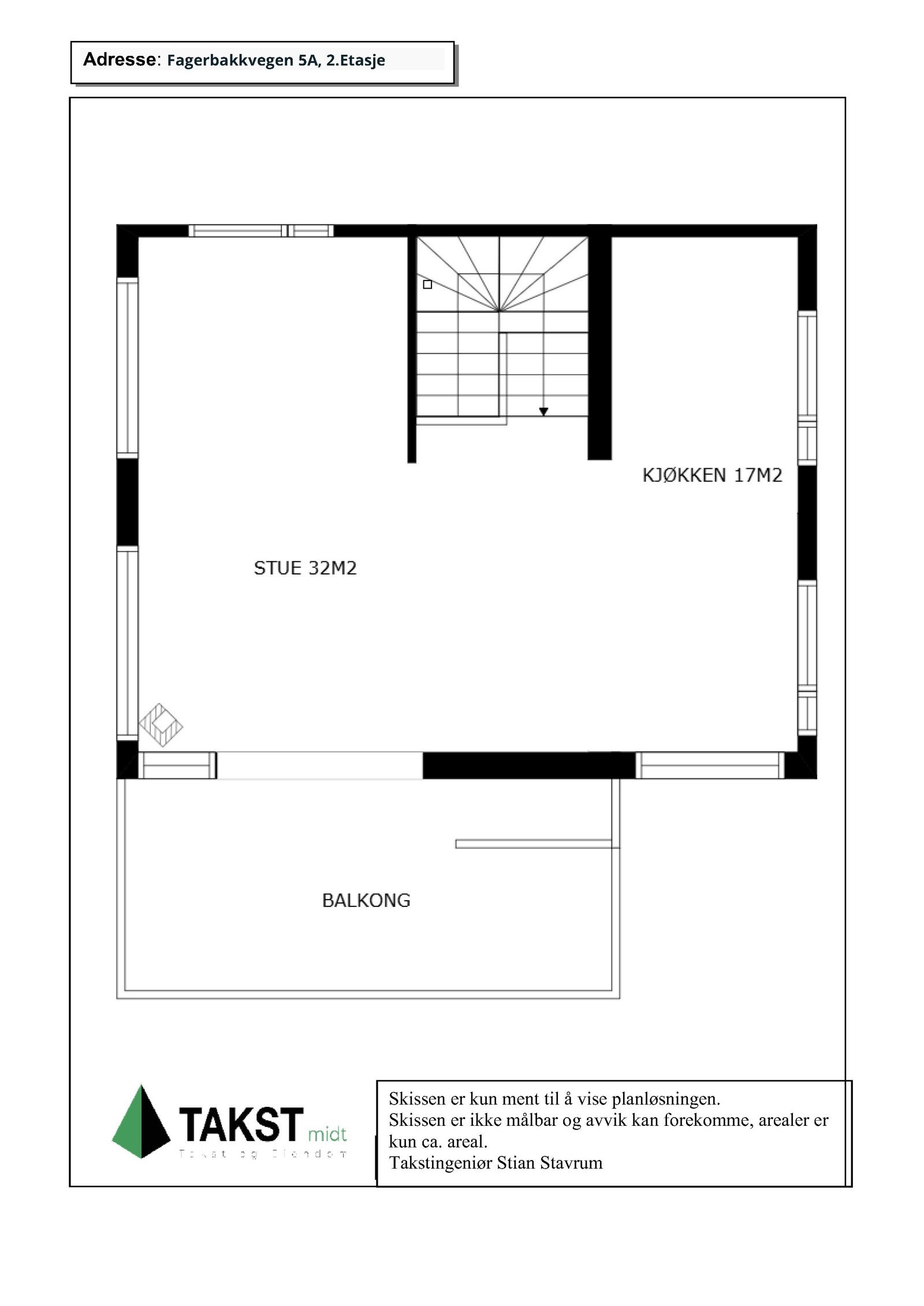 Planskisse. Galleribilde