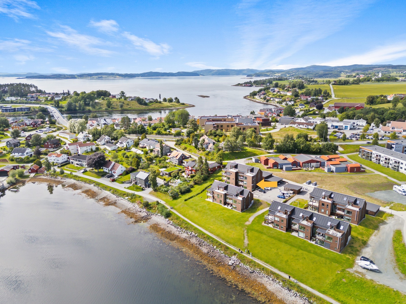 Område og plassering. Galleribilde