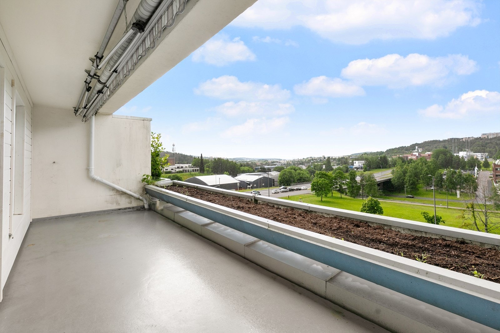 Ingen innsyn i balkong. Galleribilde