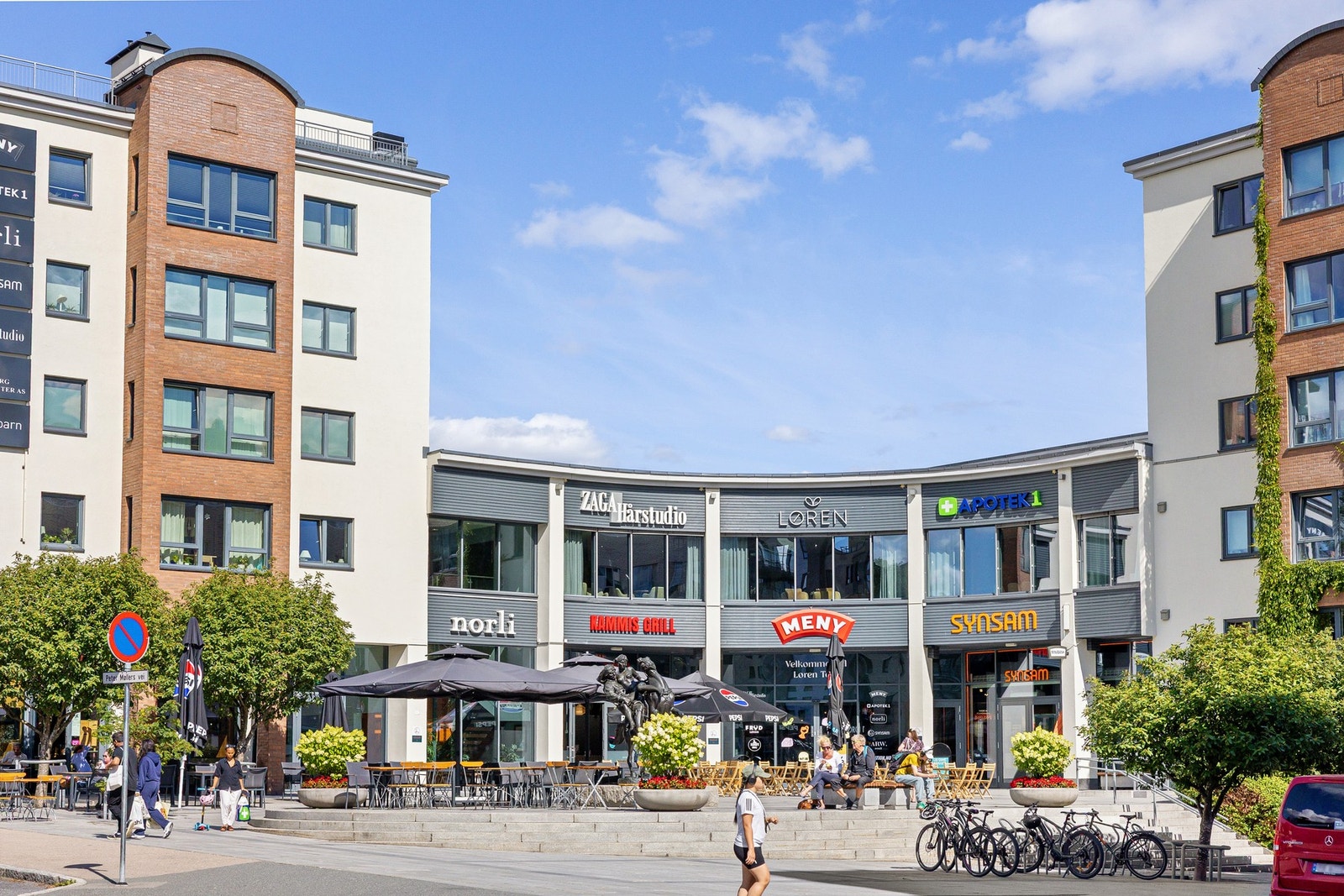 Løren Torg ligger rett ved leiligheten Galleribilde