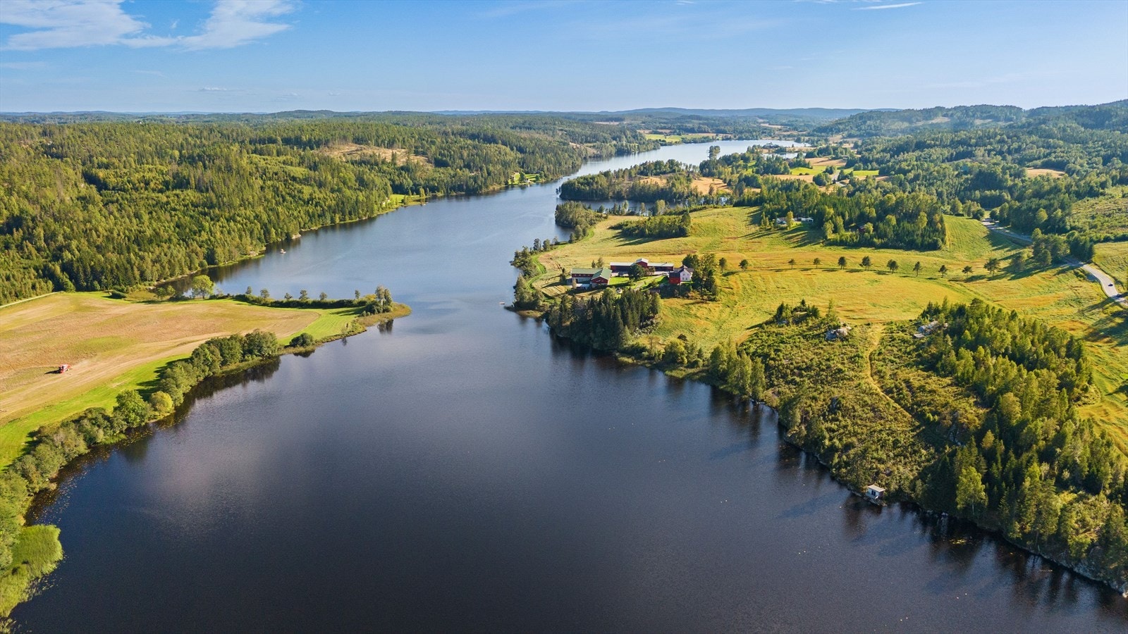 Mjærvannet er også kjent for fine steder Galleribilde