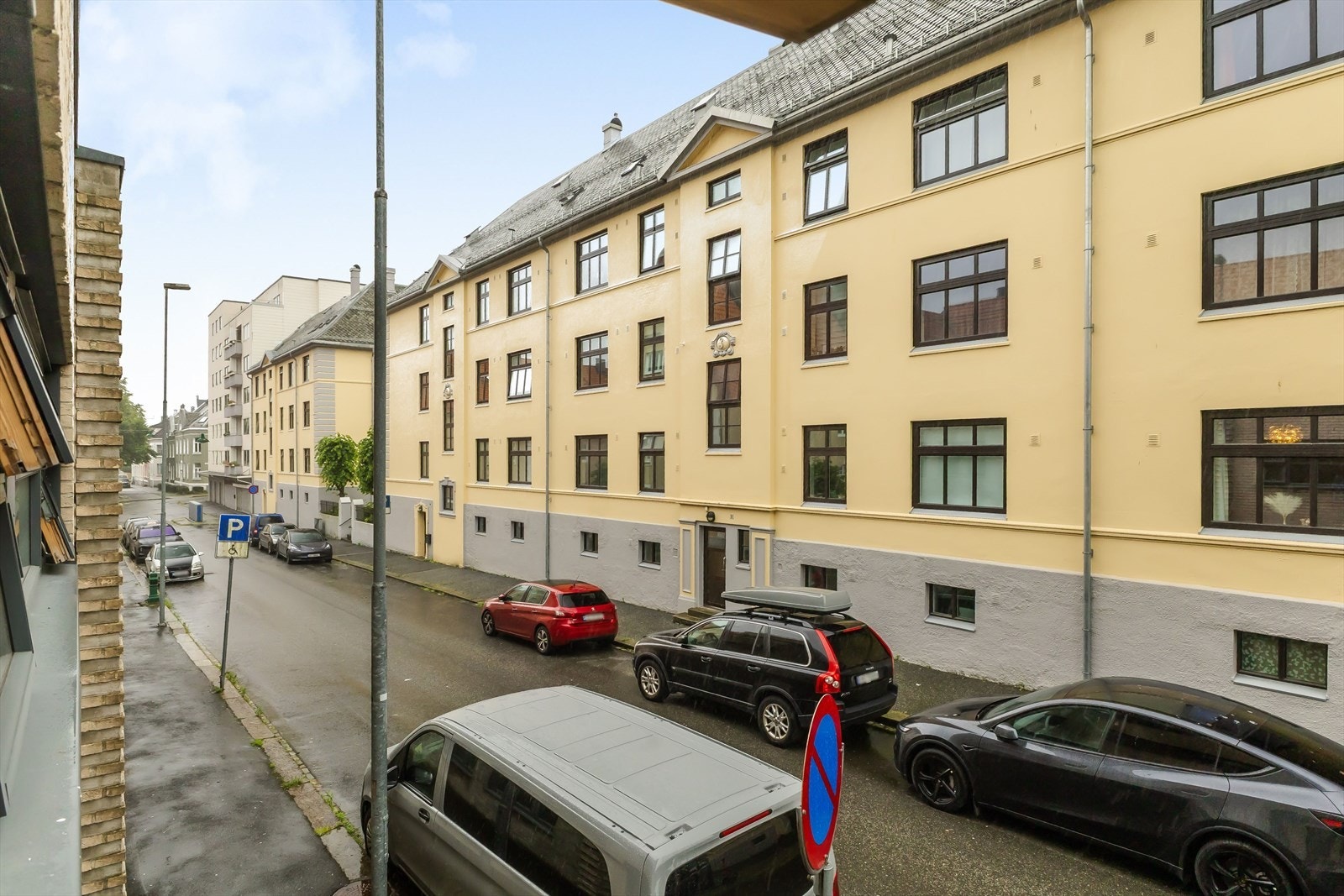 Utsikt fra stuevindu Galleribilde