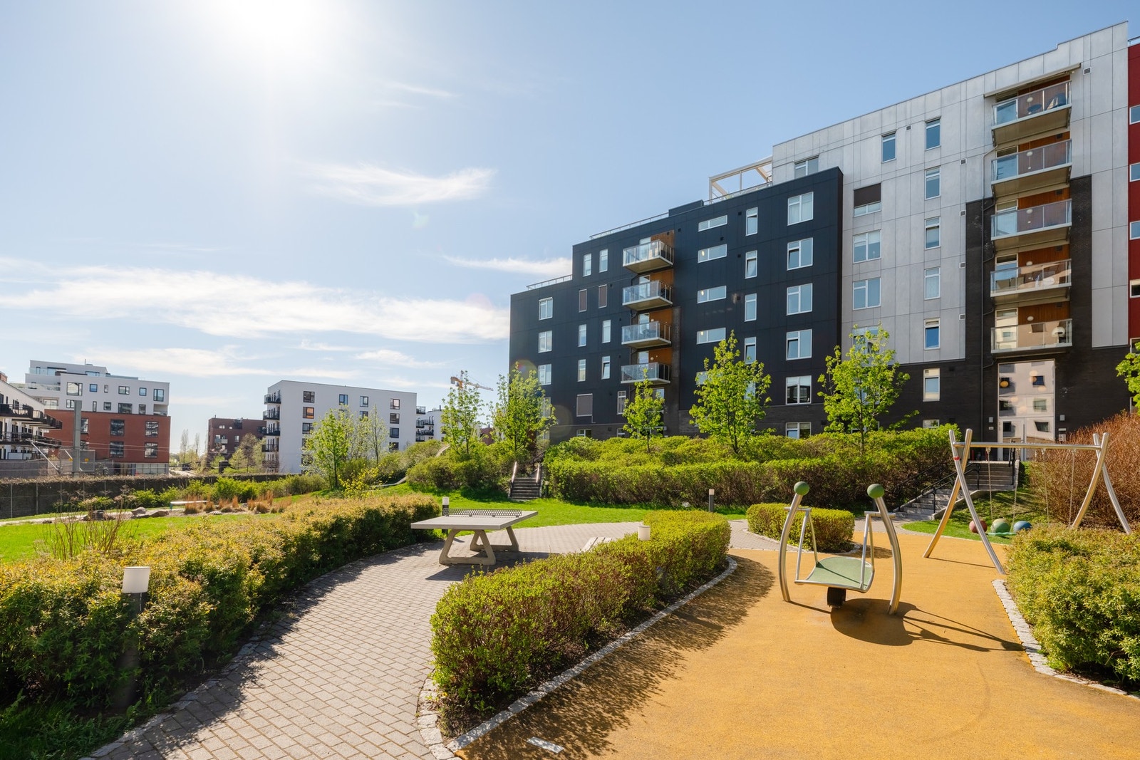 Pent opparbeidet og hyggelig fellesområde. Galleribilde