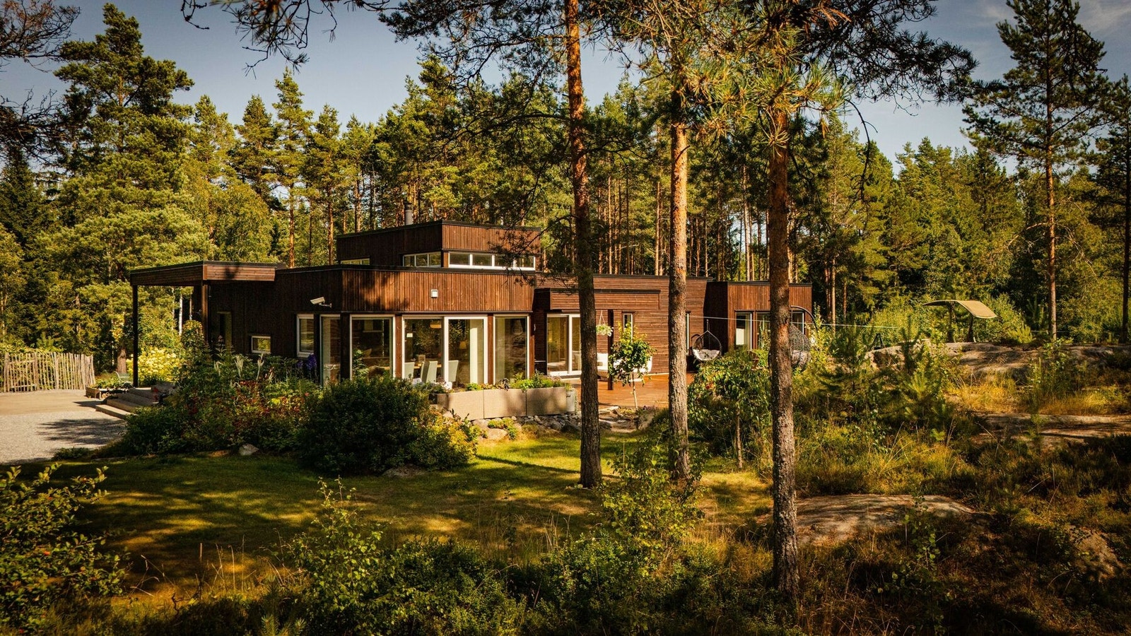 En privat reatreat eiendom. Galleribilde