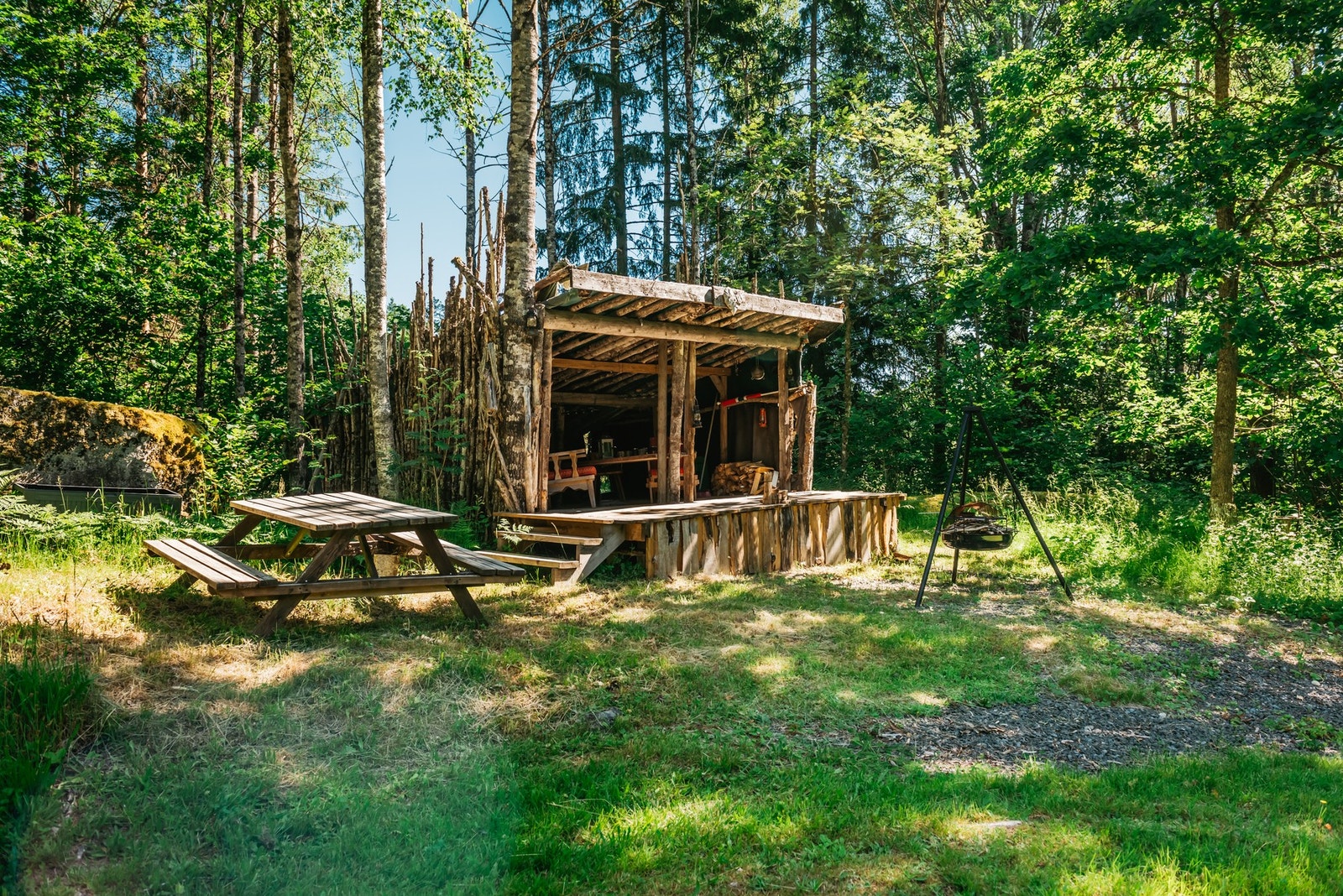 Her kan du virkelig nyte stillhet og det gode liv på landet. Galleribilde