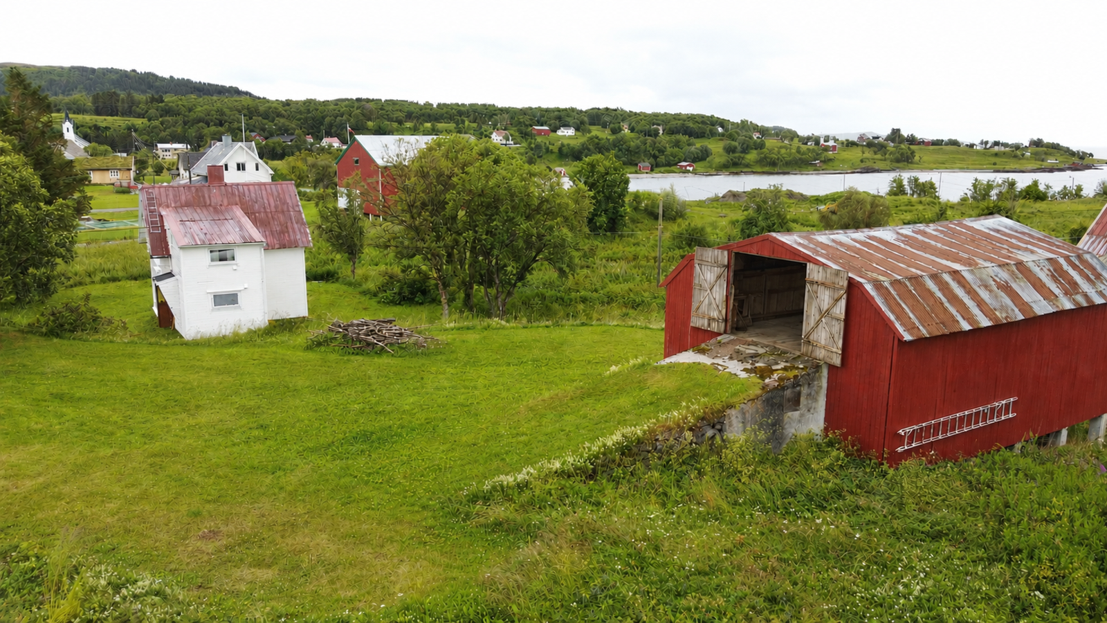Velkommen til Hammarveien 5 på Sandsøy i Harstad kommune! Galleribilde