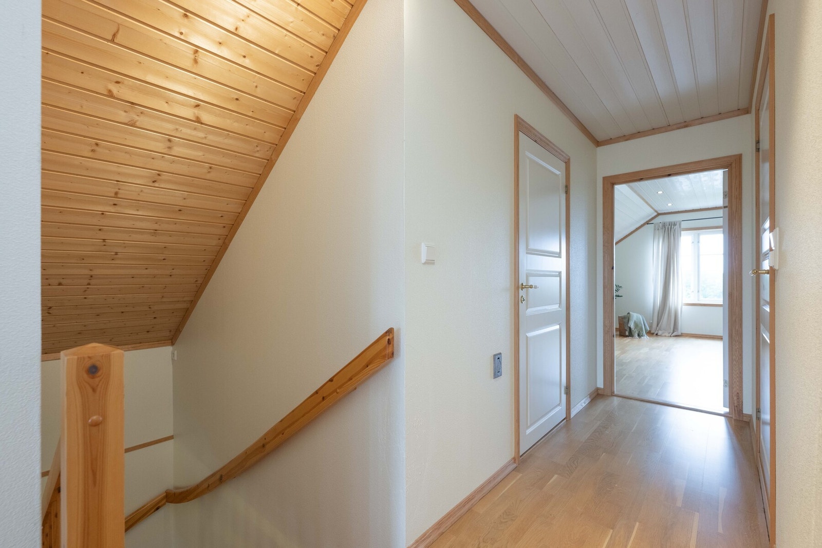 Vi beveger oss videre opp til loftetasjen. Galleribilde