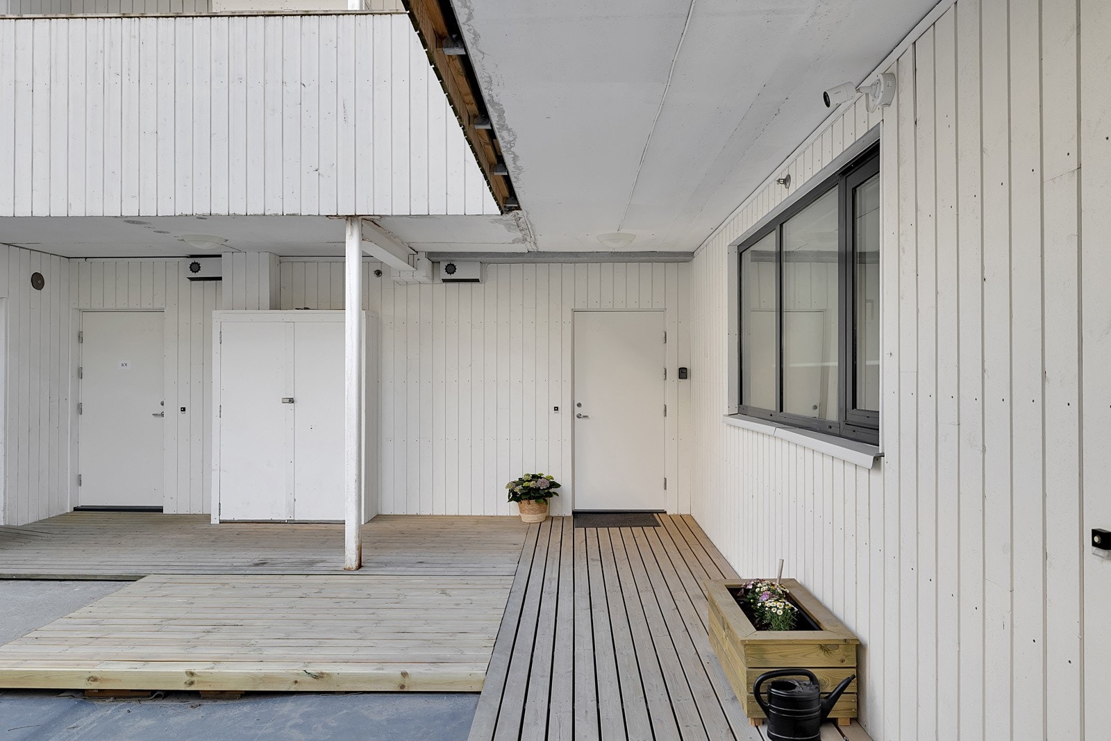 Inngangspariet er på baksiden av bygget Galleribilde