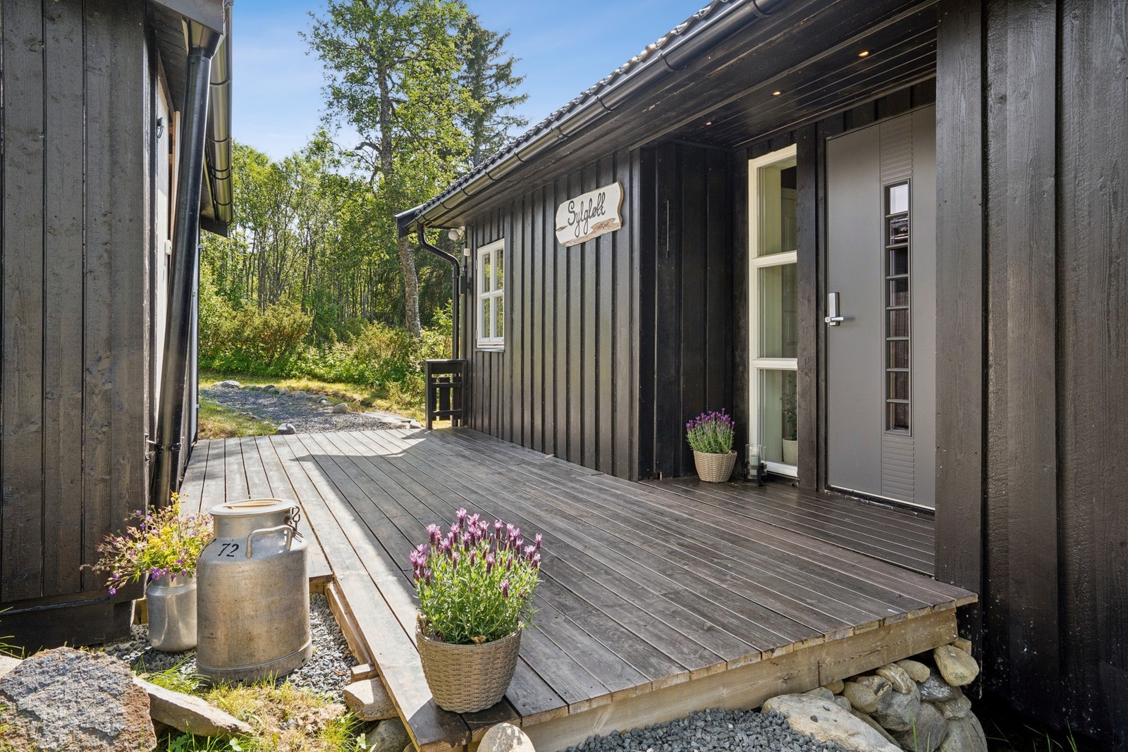 Terrasse på 16 kvm. Galleribilde