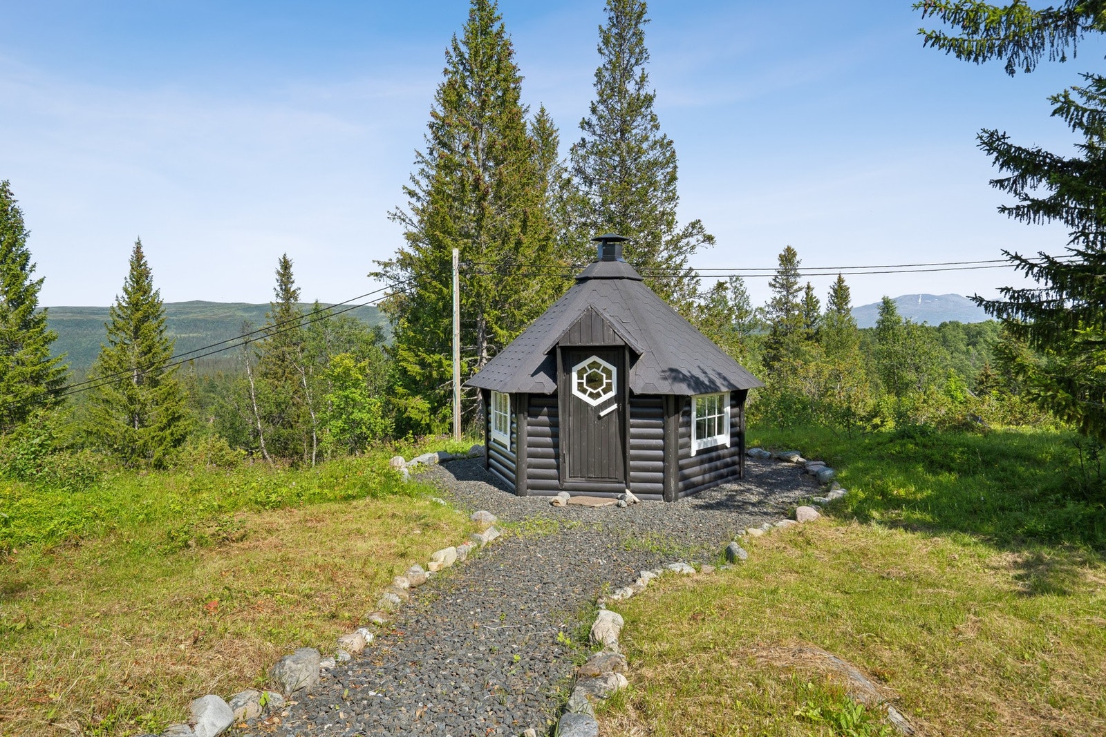 Grillhus Galleribilde