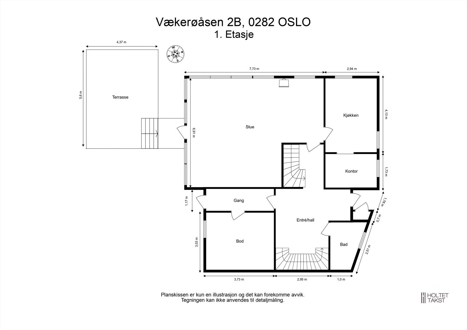 Plantegning - 1. Etasje Galleribilde