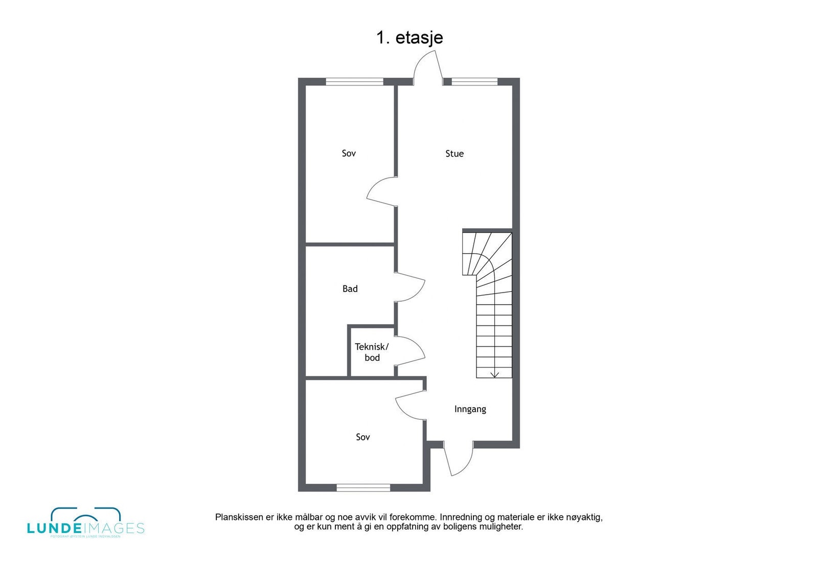 Plantegning Galleribilde