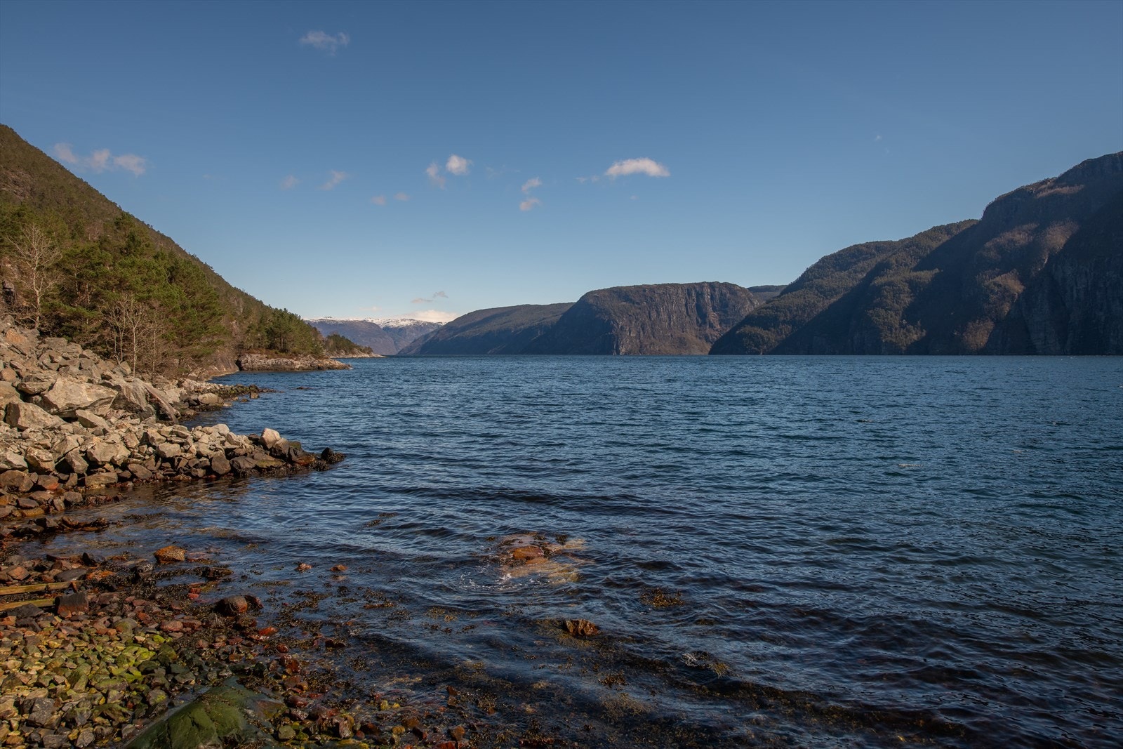 Jøsenfjorden er en populær fjord for både bading, fiske og avslapping. Galleribilde
