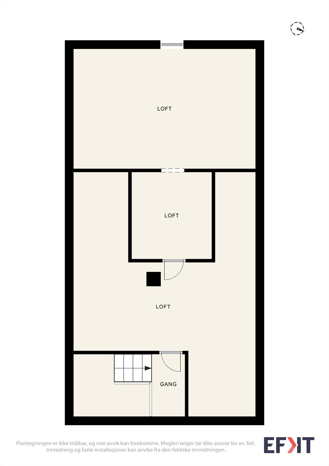 Plantegninger loft Galleribilde