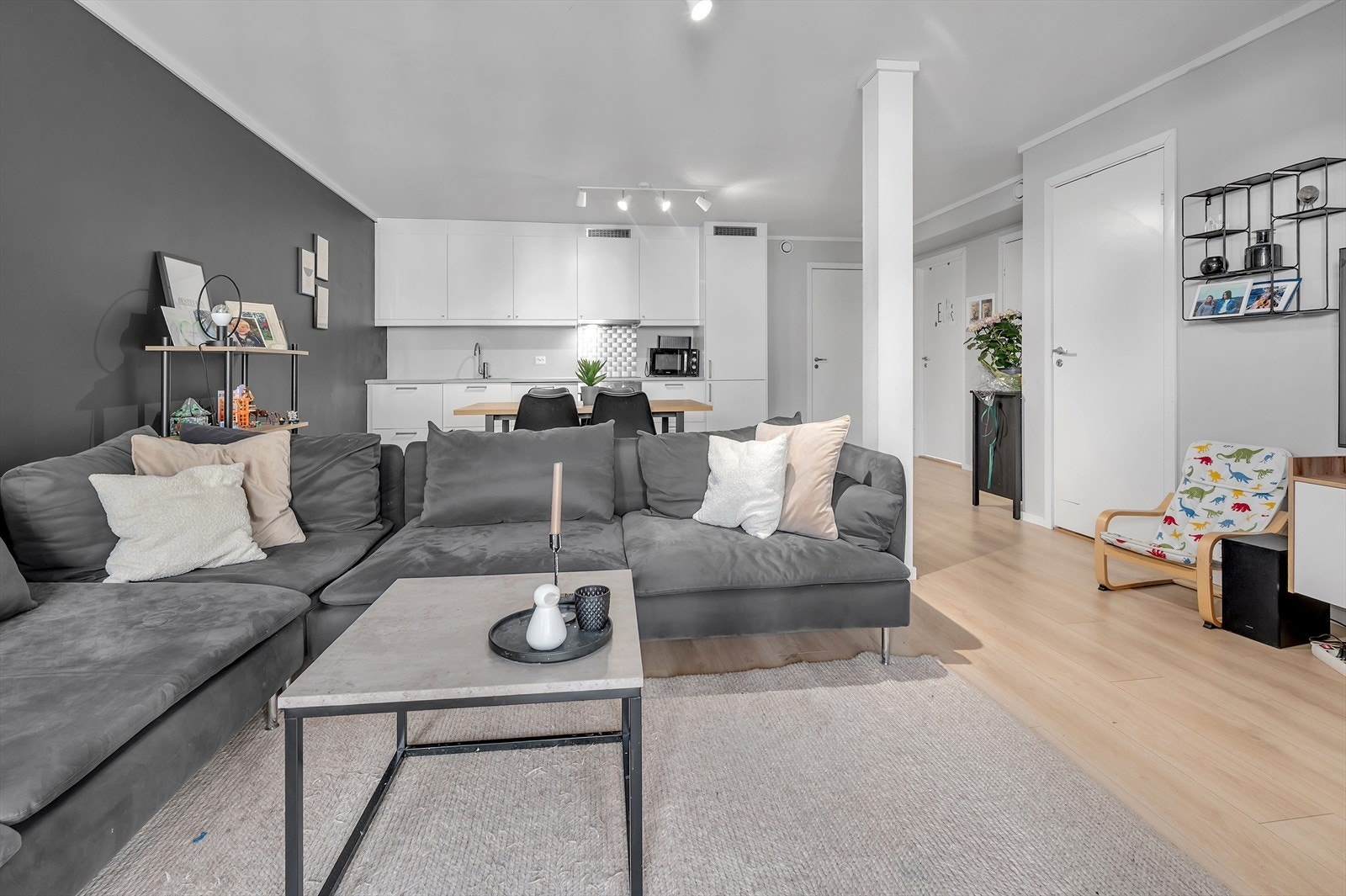 Hybel 2 leies i dag ut for 9000,- pr. mnd. Galleribilde