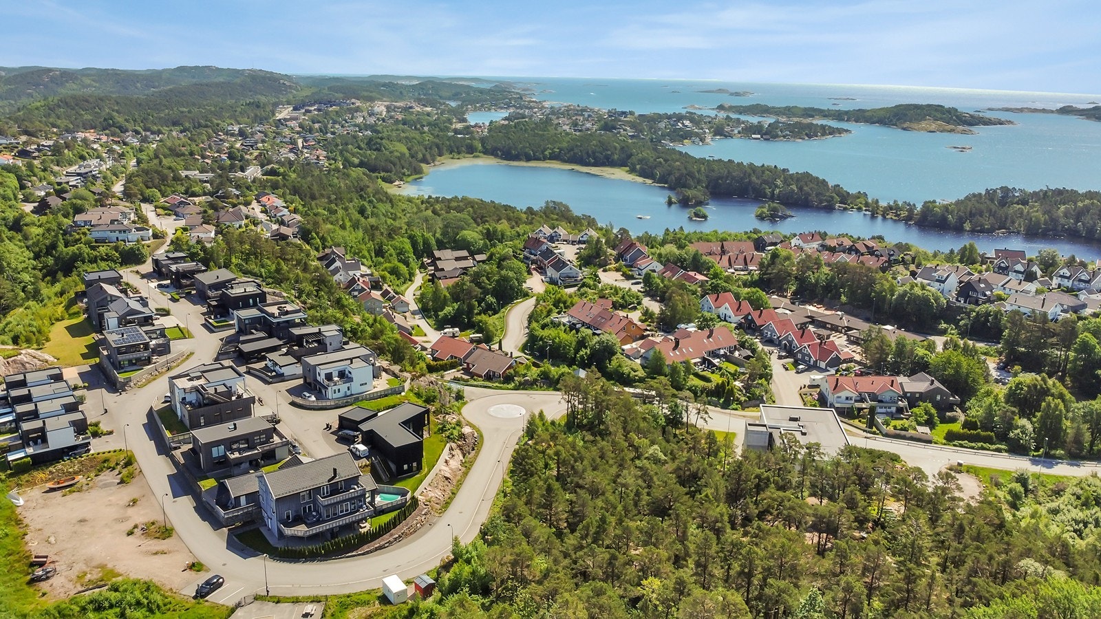 Det er kort vei til natur og sjø. Galleribilde