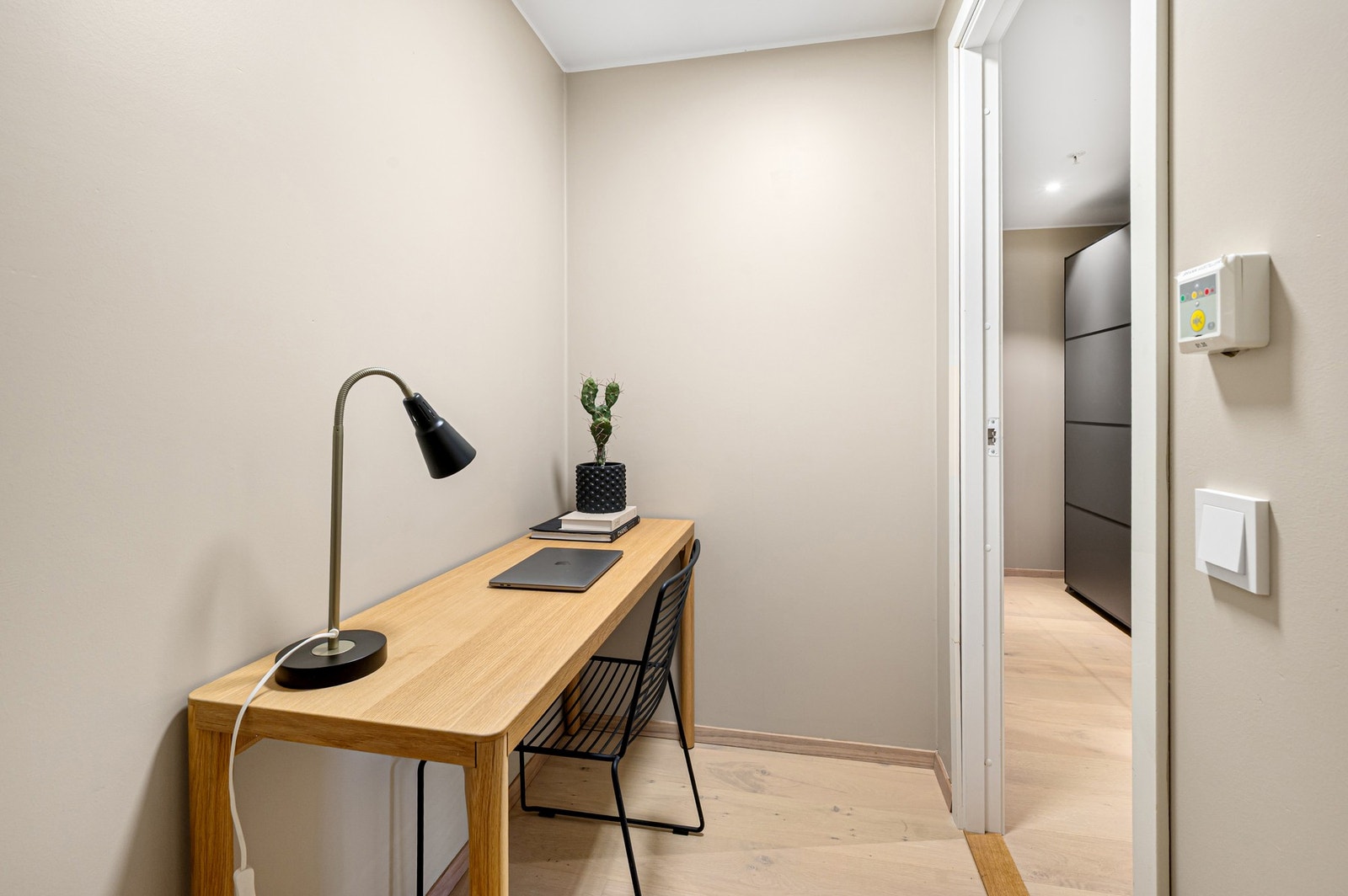 Praktisk bod på 2,9 kvadratmeter. Galleribilde