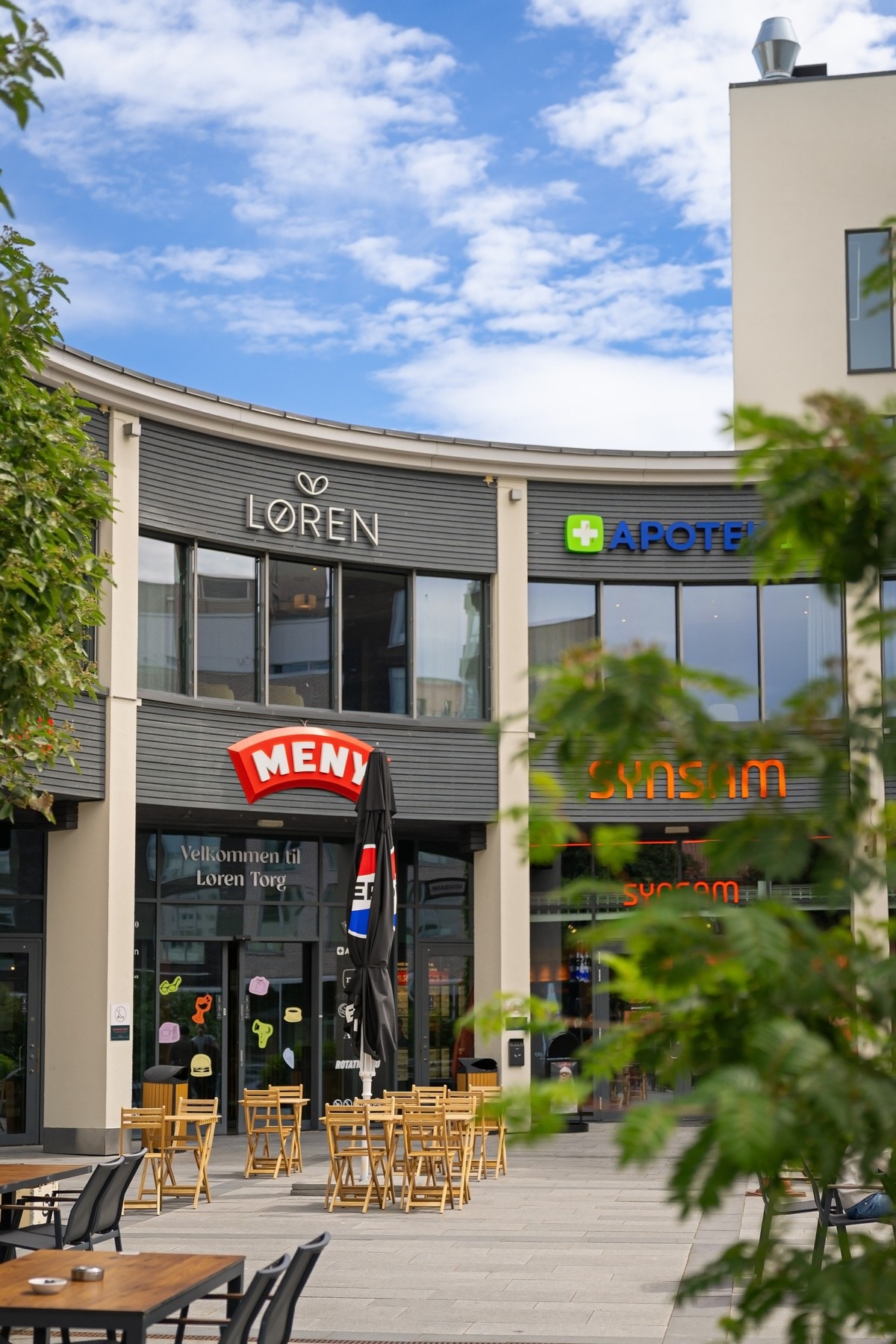 Løren Torg ligger et par minutters gange unna Galleribilde