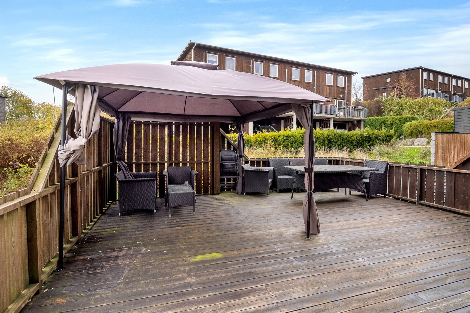 Stor terrasse Galleribilde