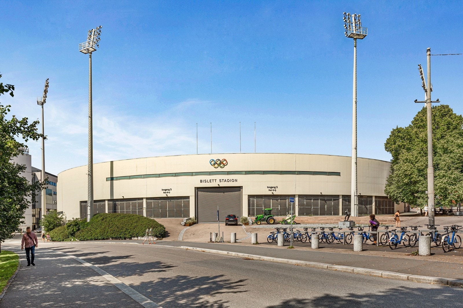 Hva med en treningsøkt på Bislett stadion? Anlegget er åpent for alle og gratis å bruke. Galleribilde