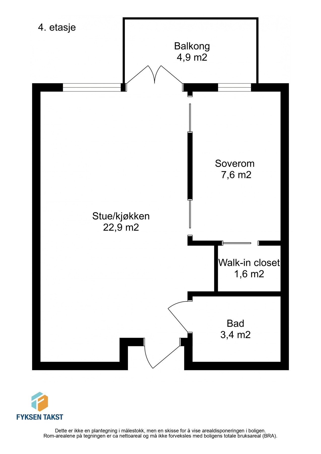 Planskisse. Galleribilde