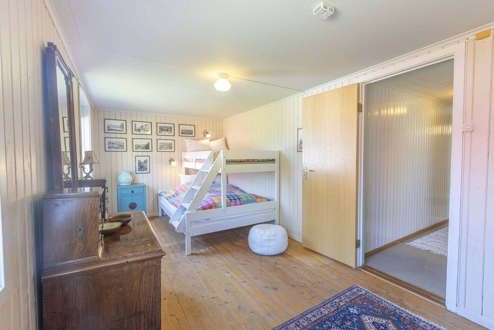 Soverom 2 med plass til gjesteseng. Foto: GMP Galleribilde