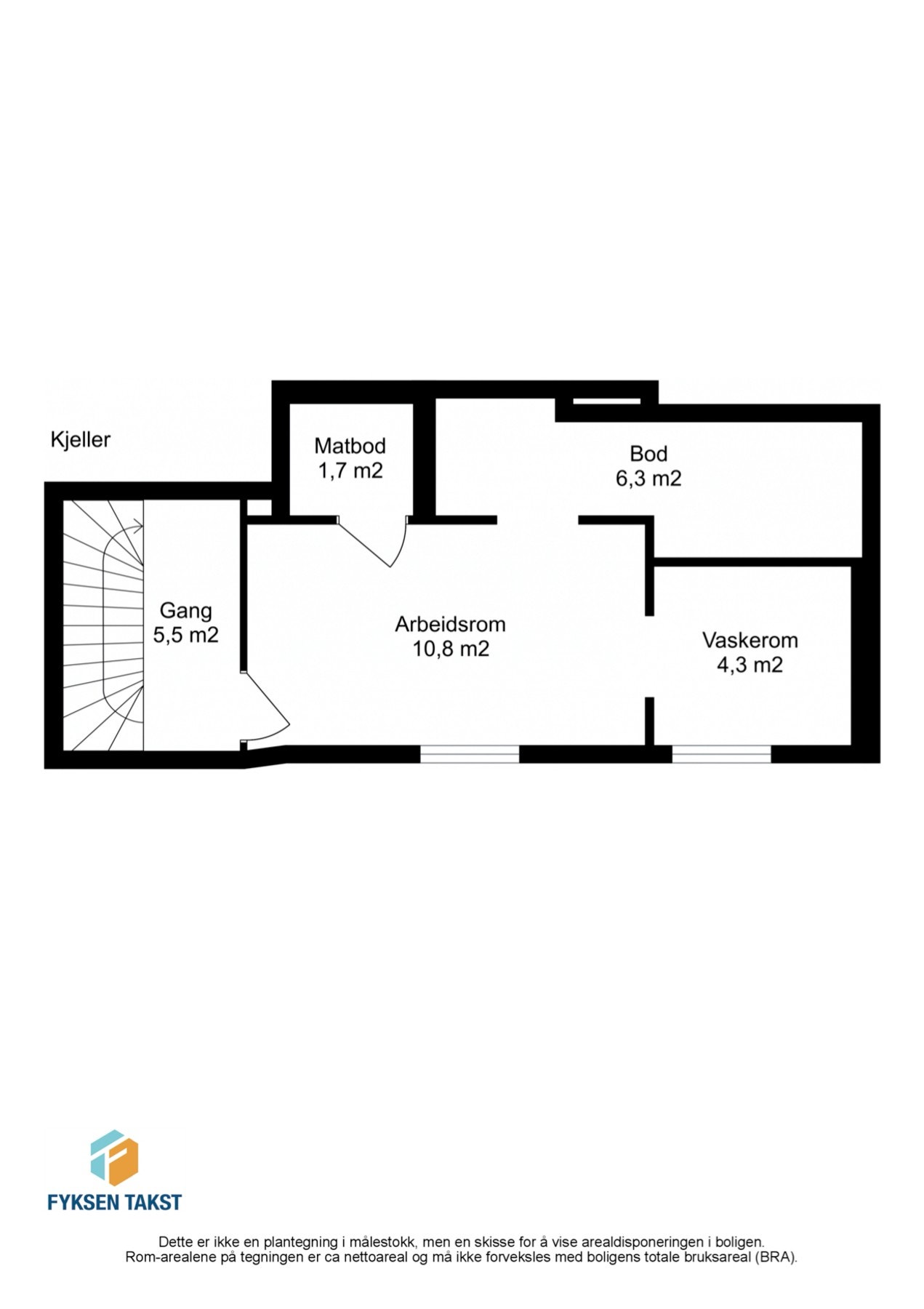 Planskisse. Galleribilde