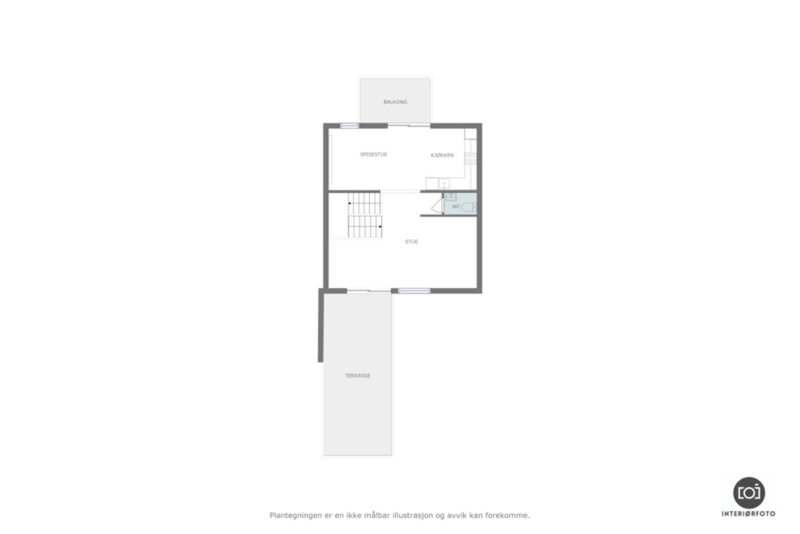 Plantegning 2.etasje Galleribilde