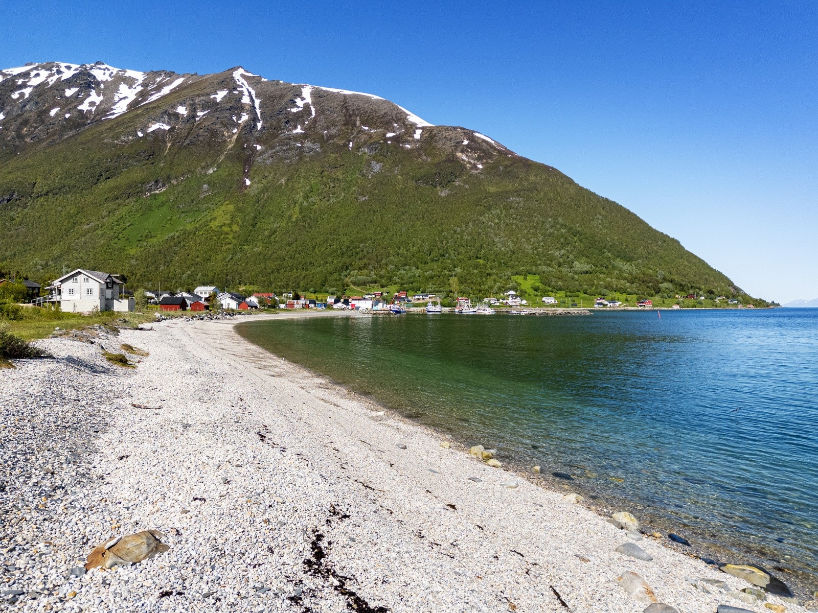 Stranden i Oldervik