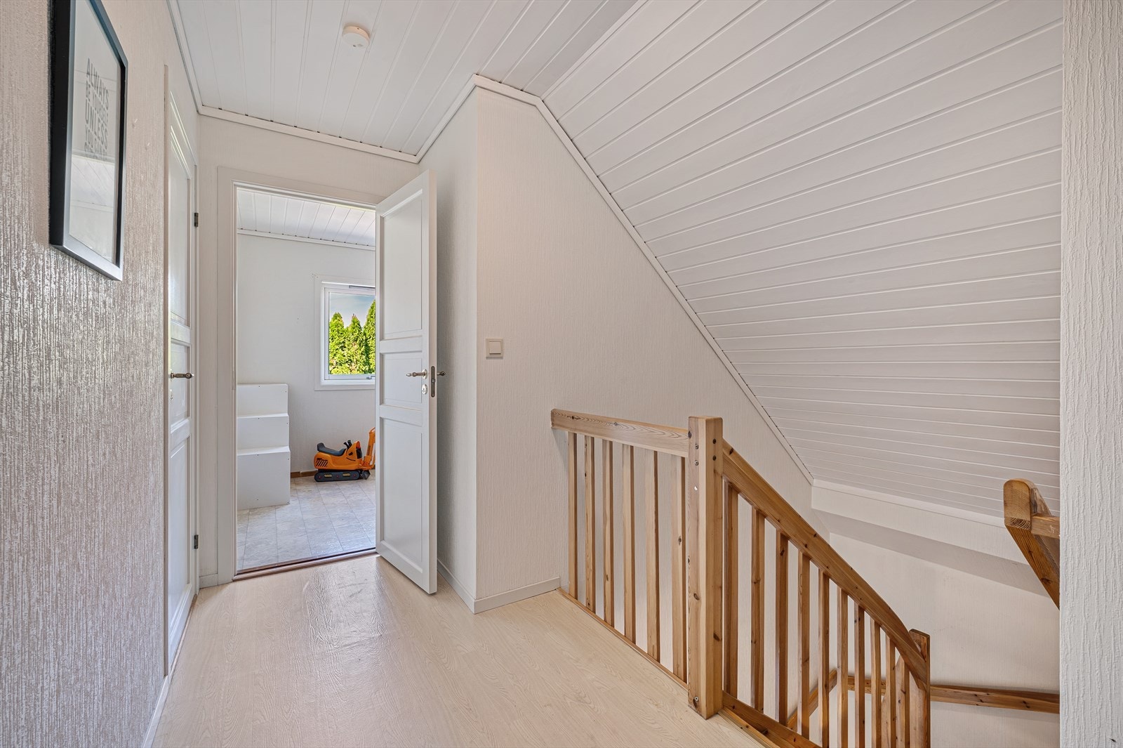 Videre til de to øvrige soverommene. Galleribilde