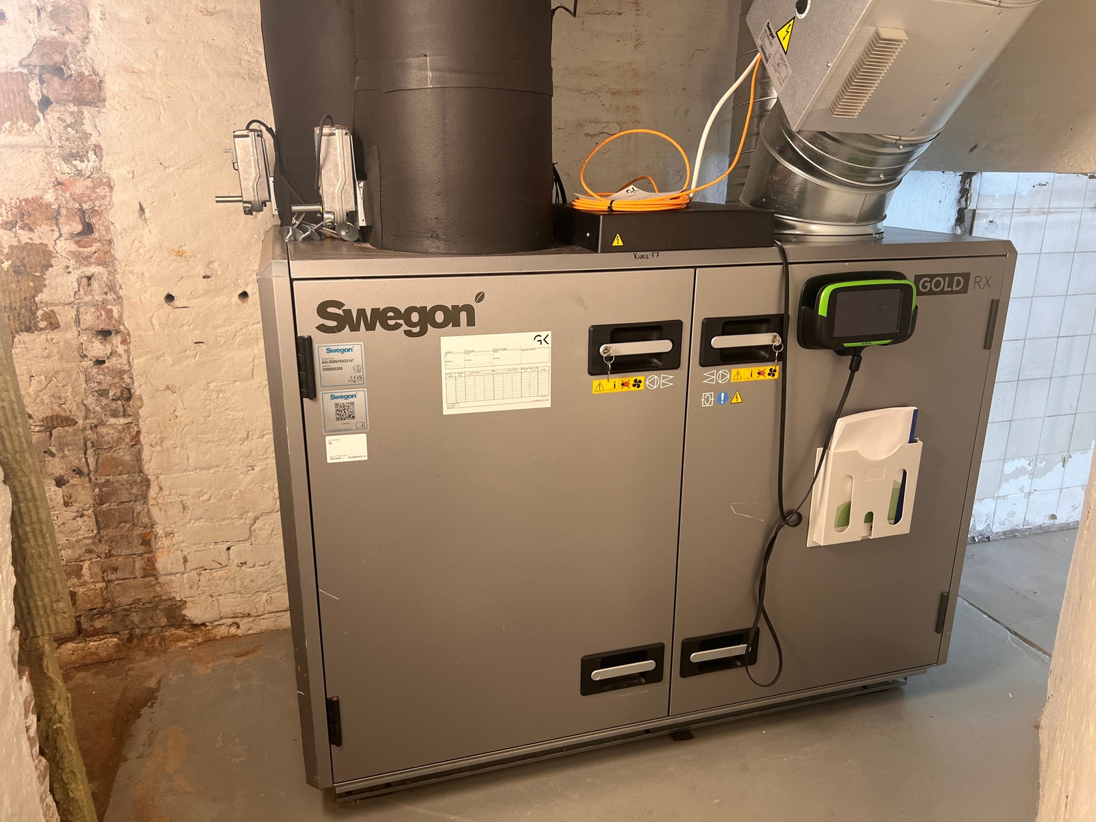 SWEGON aggregat, lokalene er ventilert Galleribilde