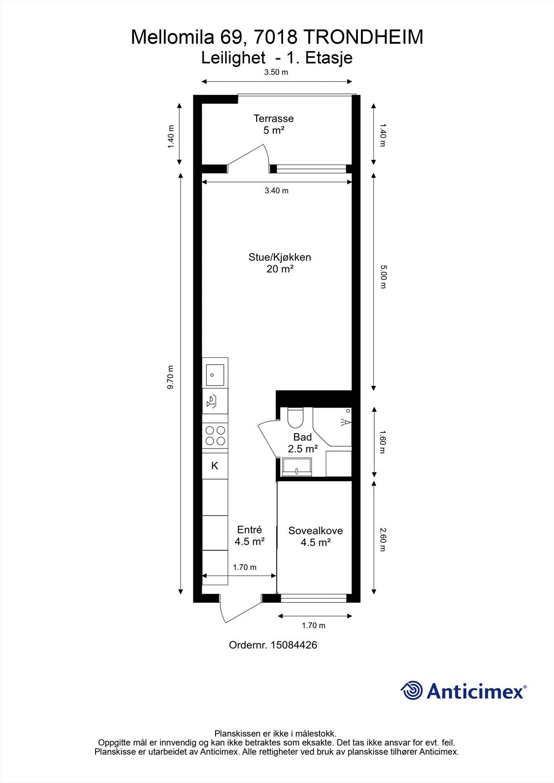 Planskisse Galleribilde