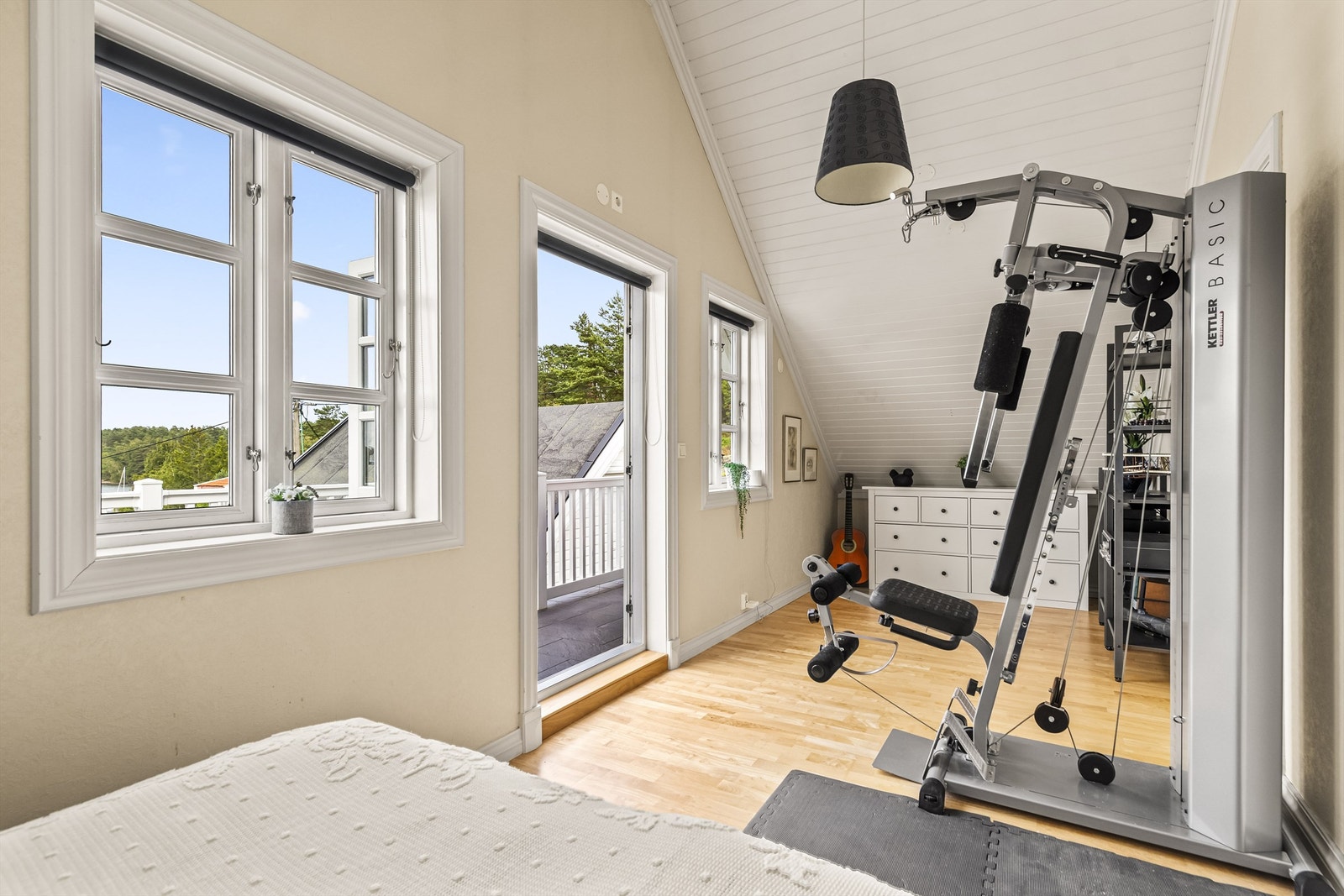 Også dette soverommet har egen balkong. Galleribilde