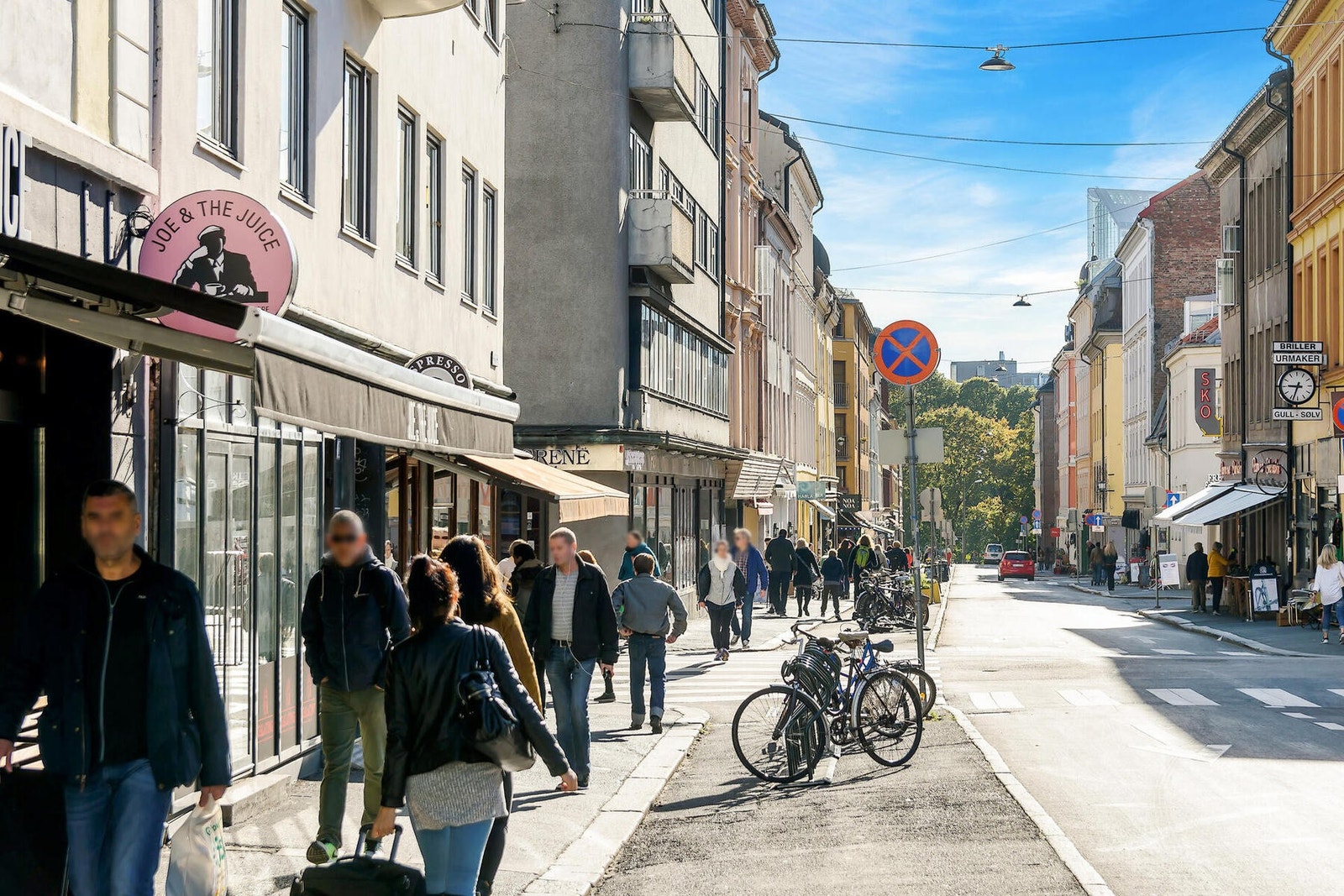 Kort vei til Grünerløkka med et pulserende utvalg av butikker, kafeer og restauranter. Galleribilde