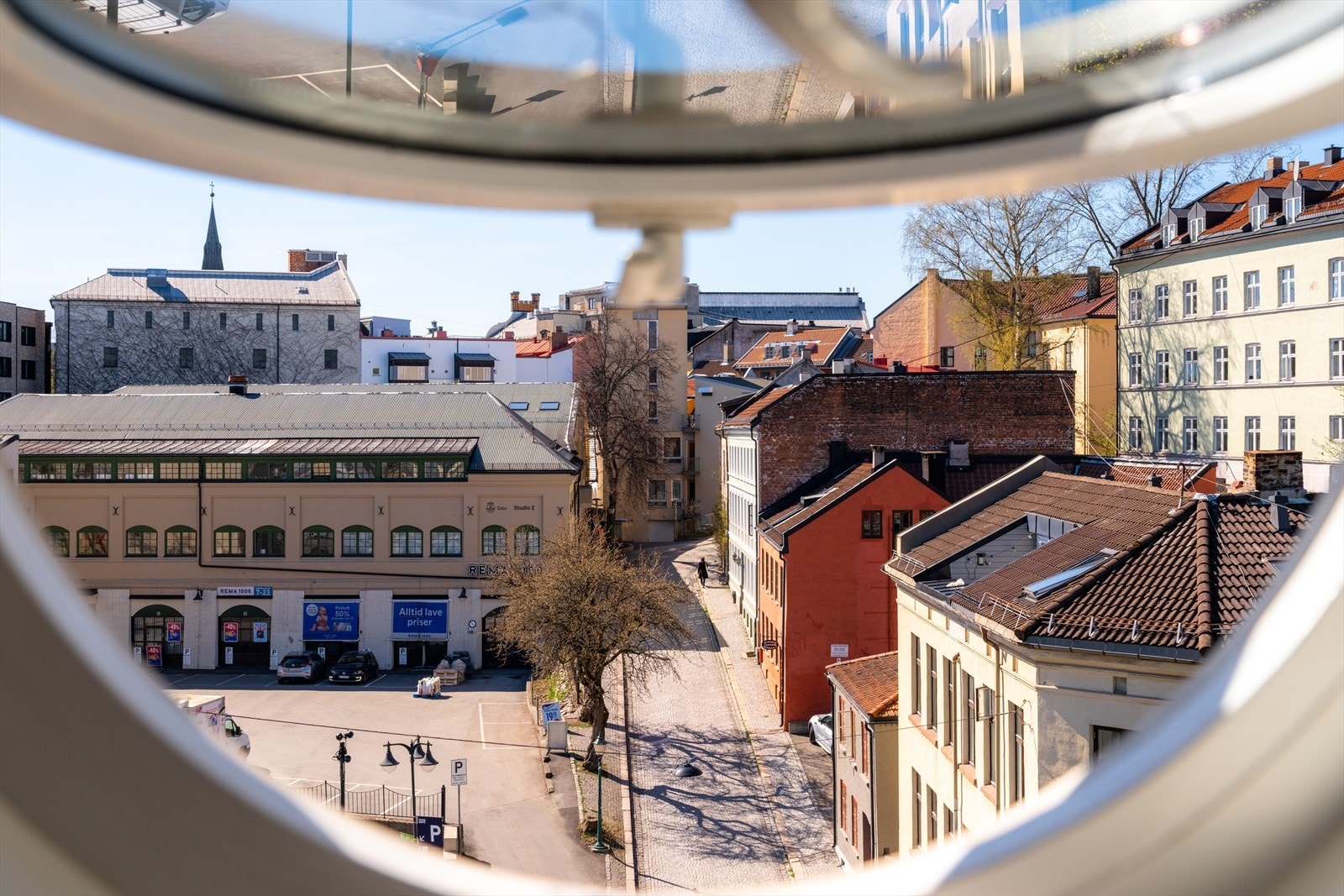 Her bor du rolig og tilbaketrukket, samtidig som du bor midt i Oslo sentrum Galleribilde
