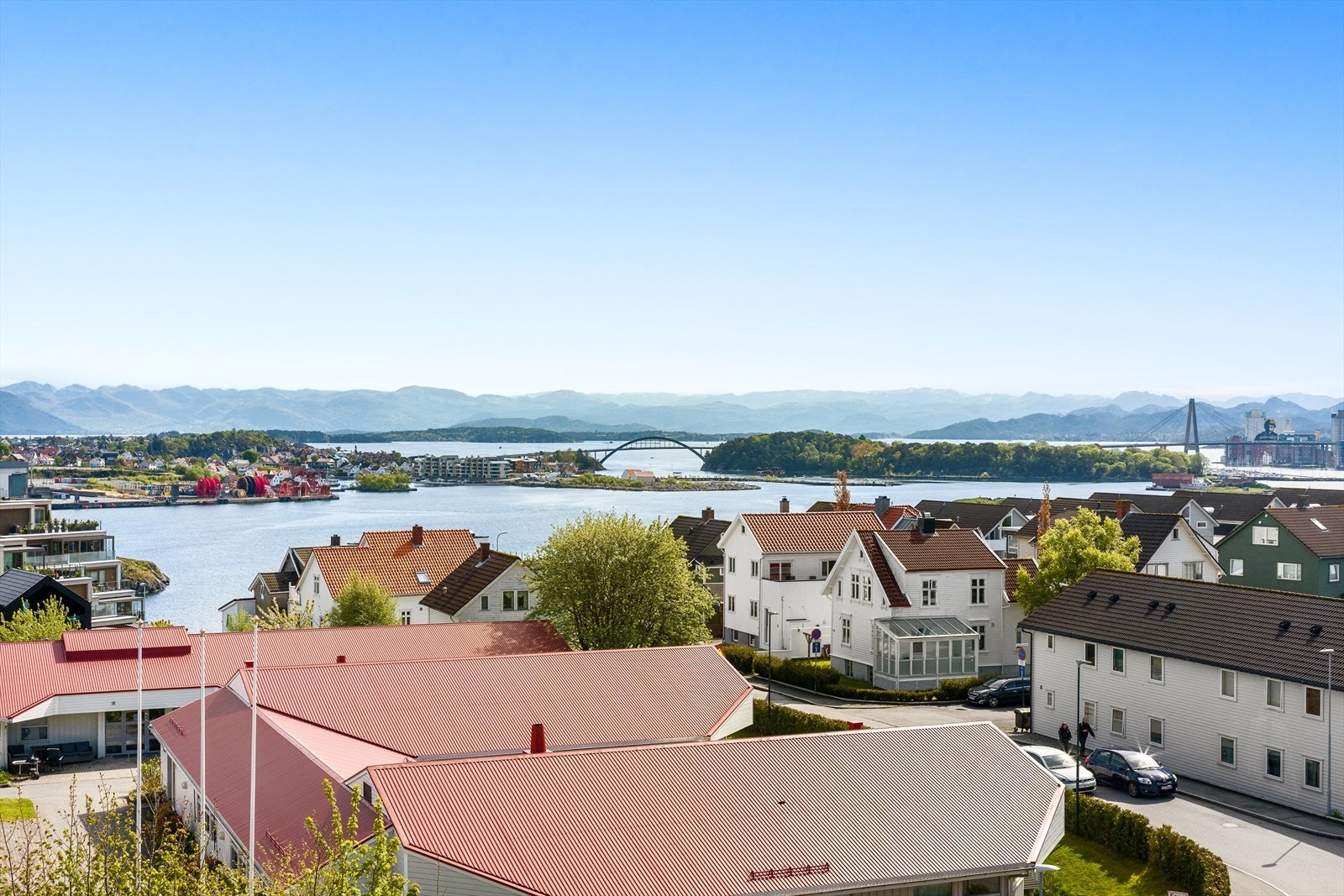 Utsikt fra kjøkken balkong. Galleribilde