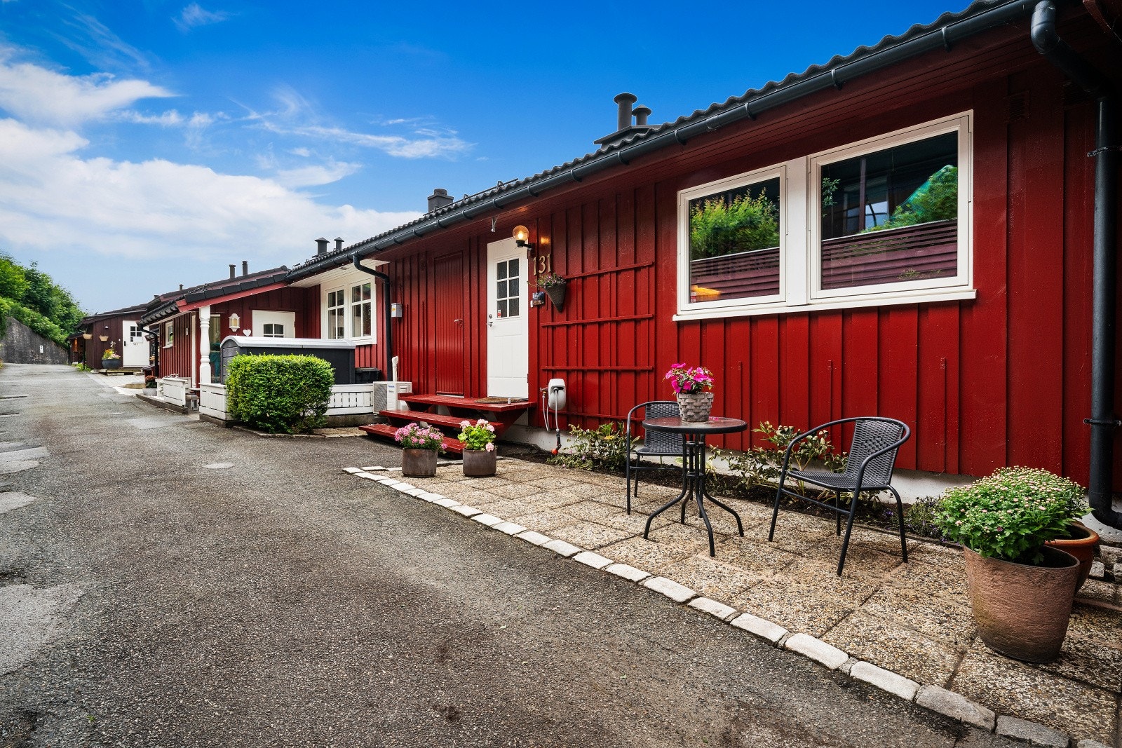 Pent inngangsparti. Galleribilde