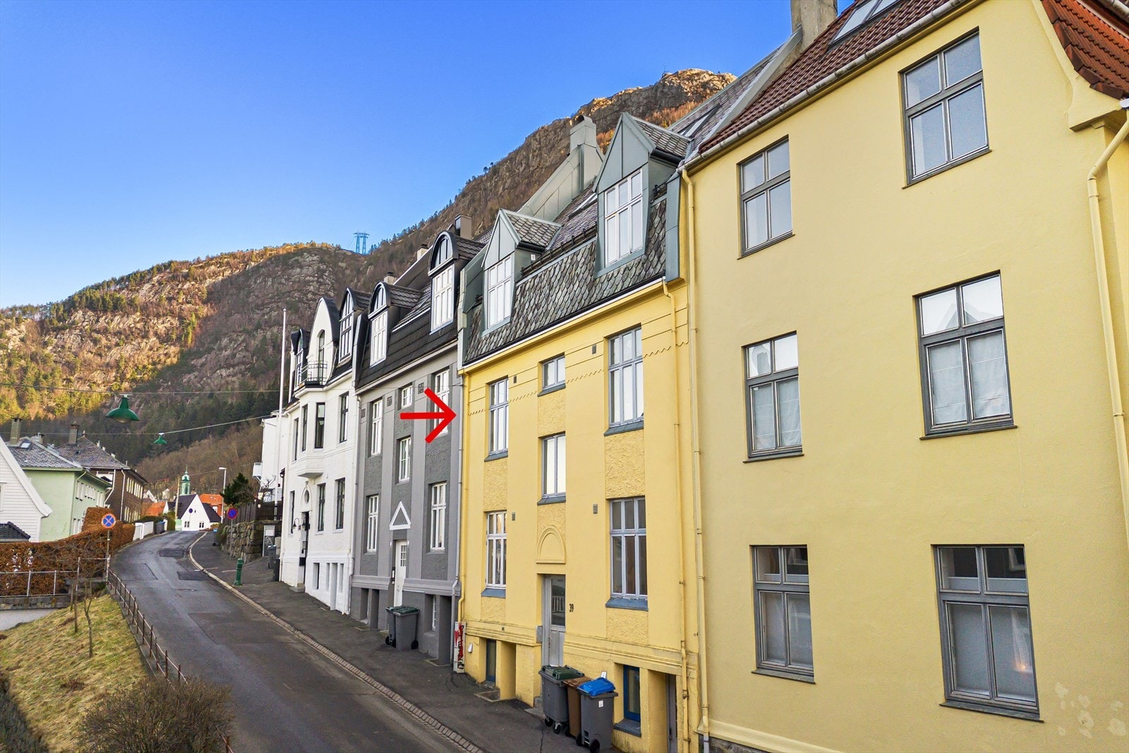 Leiligheten ligger tilbaketrukket med lite støy Galleribilde