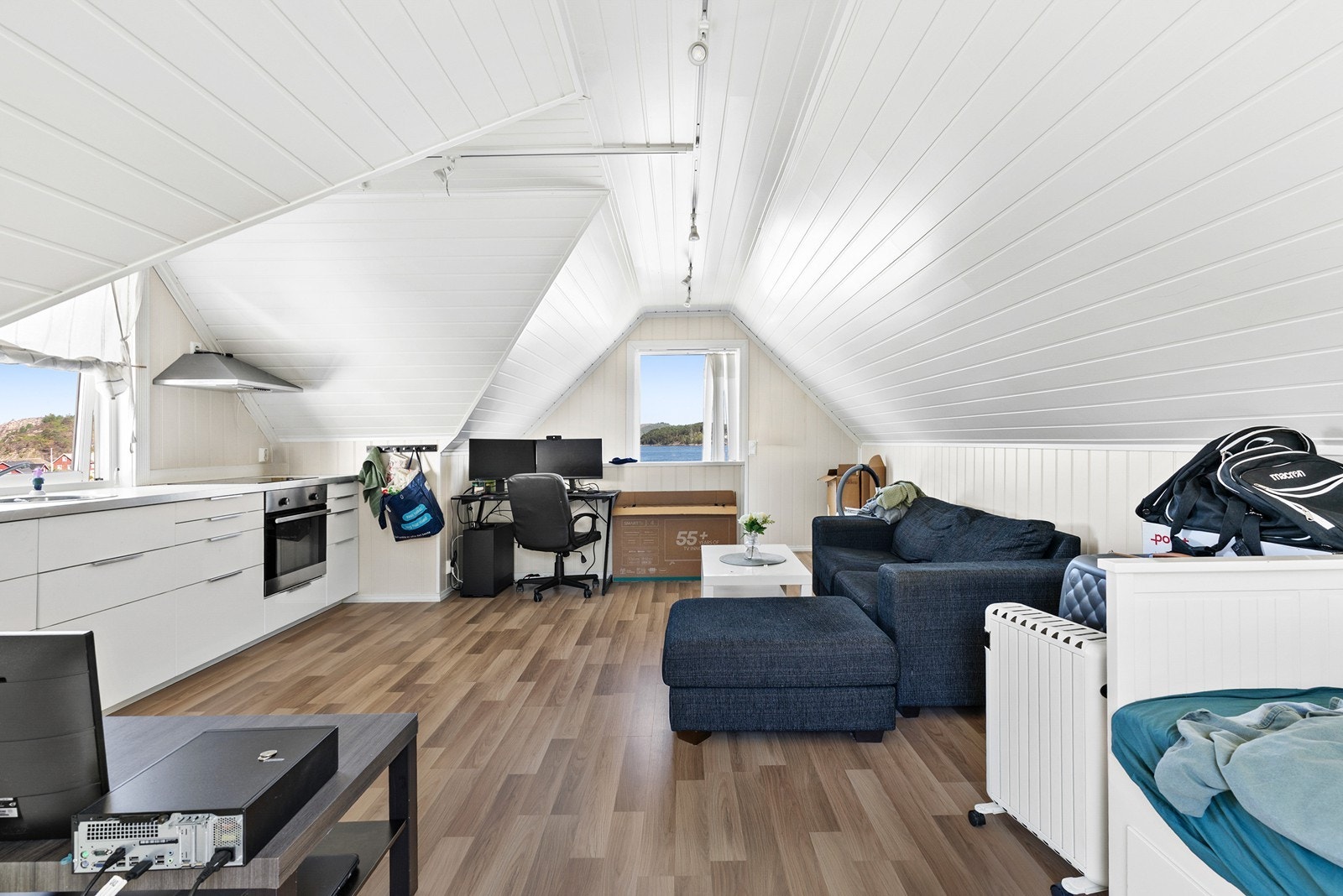 Loftet måler ca. 26 m² Galleribilde