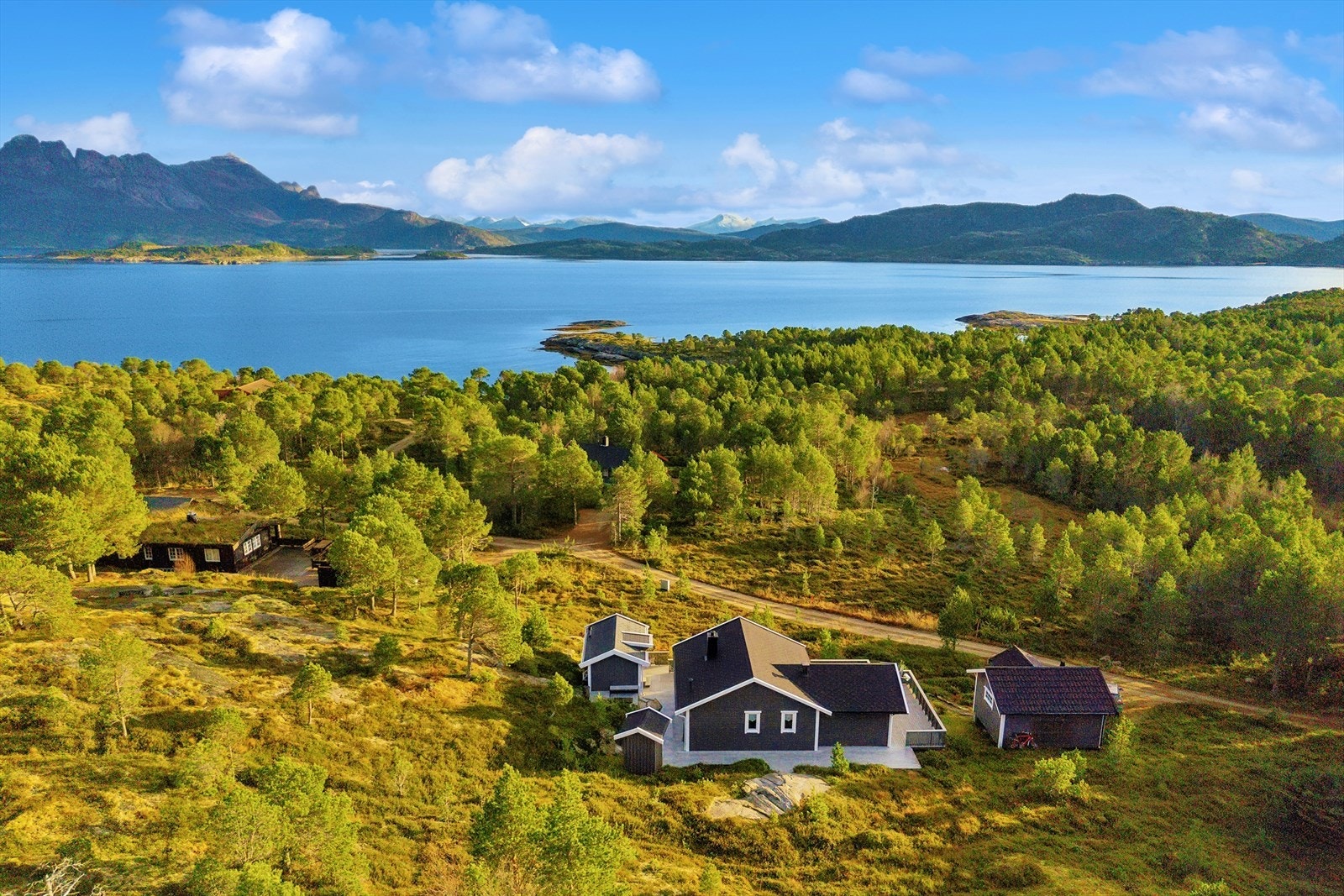 En velstelt hytte med bare tilstandsgrad 1. Galleribilde