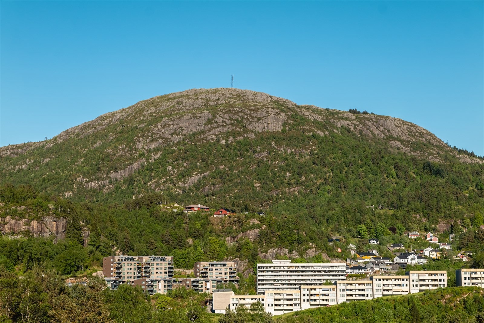 Nydelig turterreng har du i flere retninger. Kanadaskogen, Gravdalsfjellet og Damsgårdsfjellet "rett utenfor døren", og kort spasertur til Løvstakken. Galleribilde