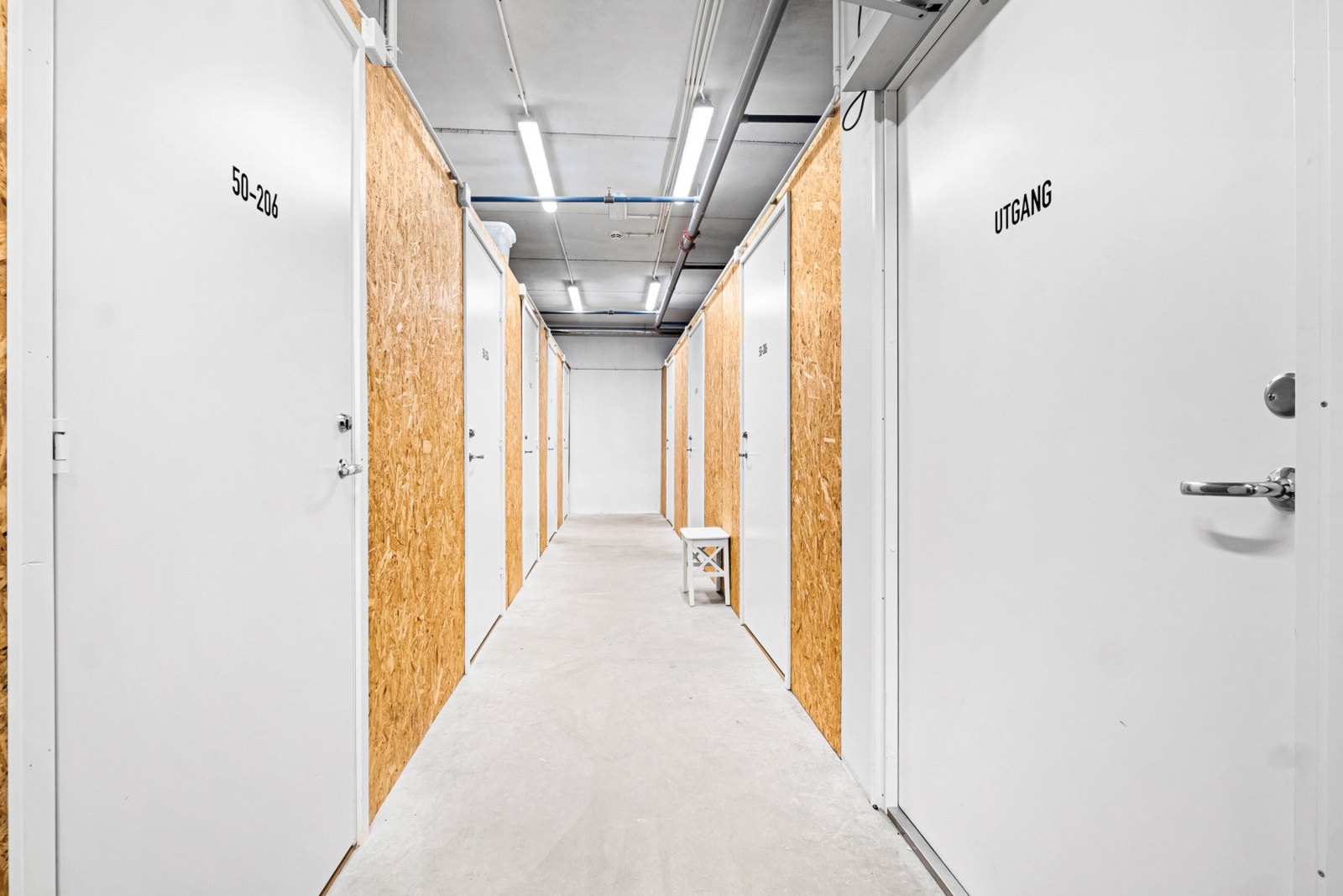 Leiligheten disponerer en bod på 5 m² i underetasjen. Galleribilde