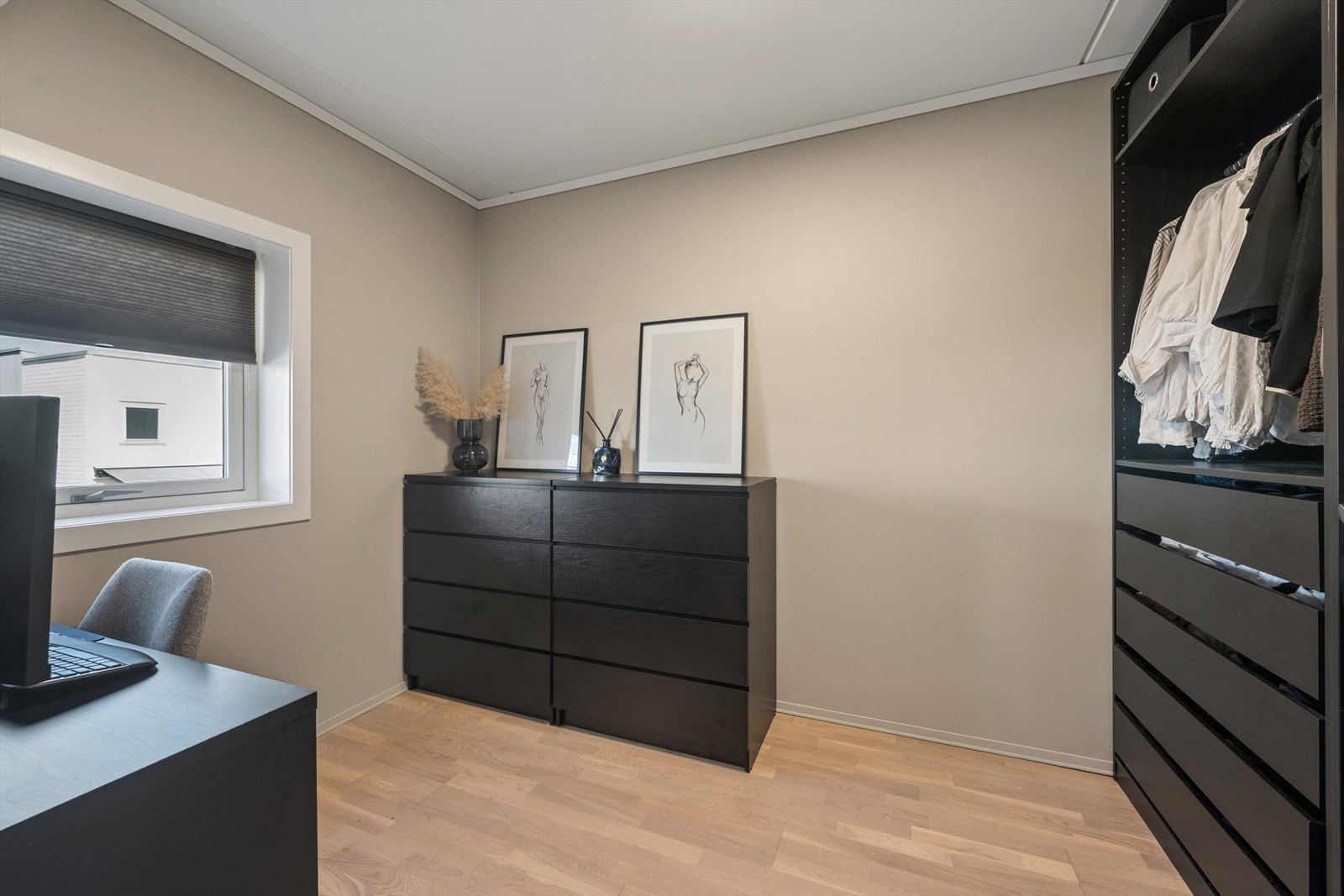 Rommet egner seg også godt som gjesterom eller barnerom. Galleribilde