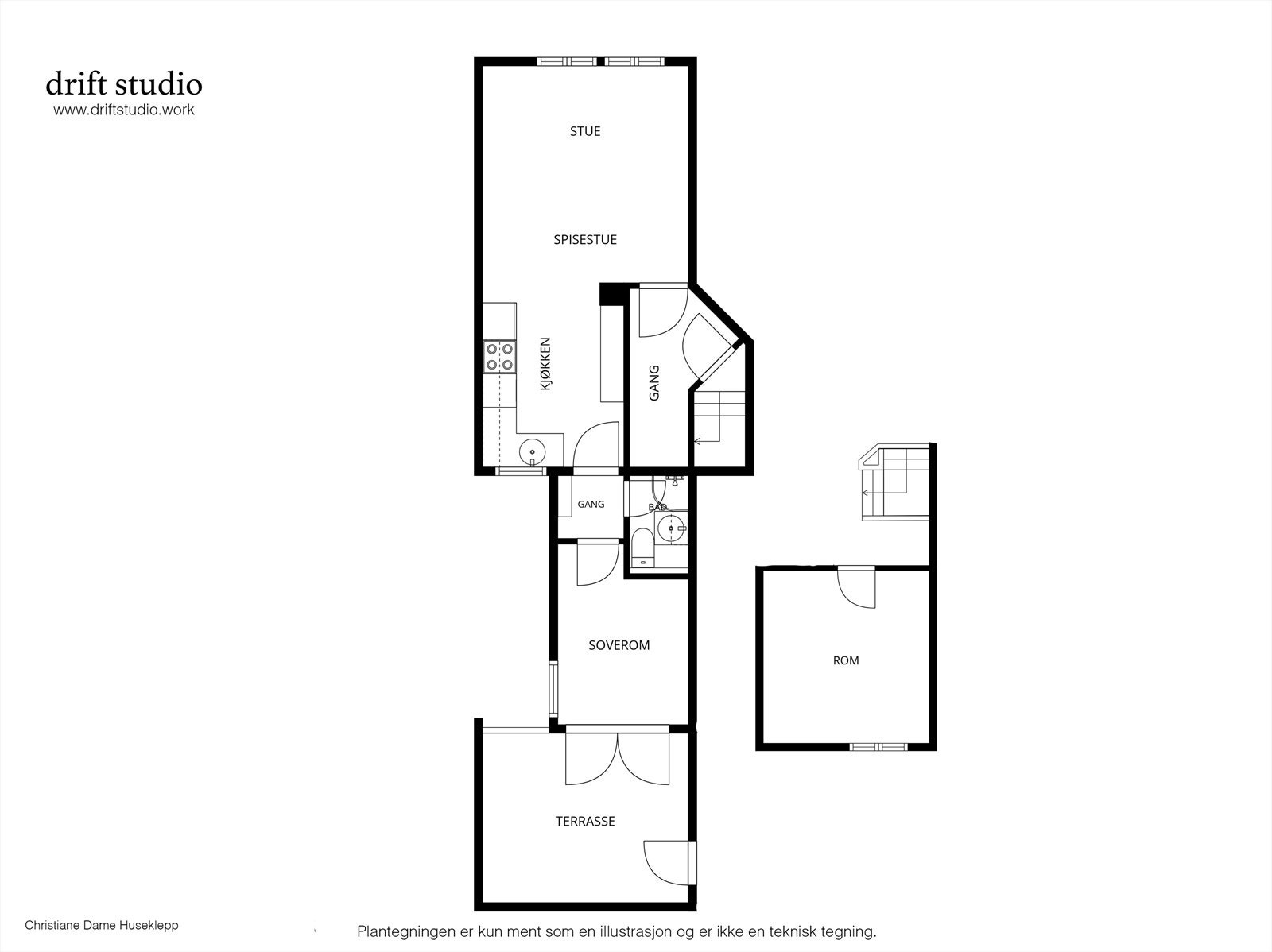 - Plantegning - Galleribilde