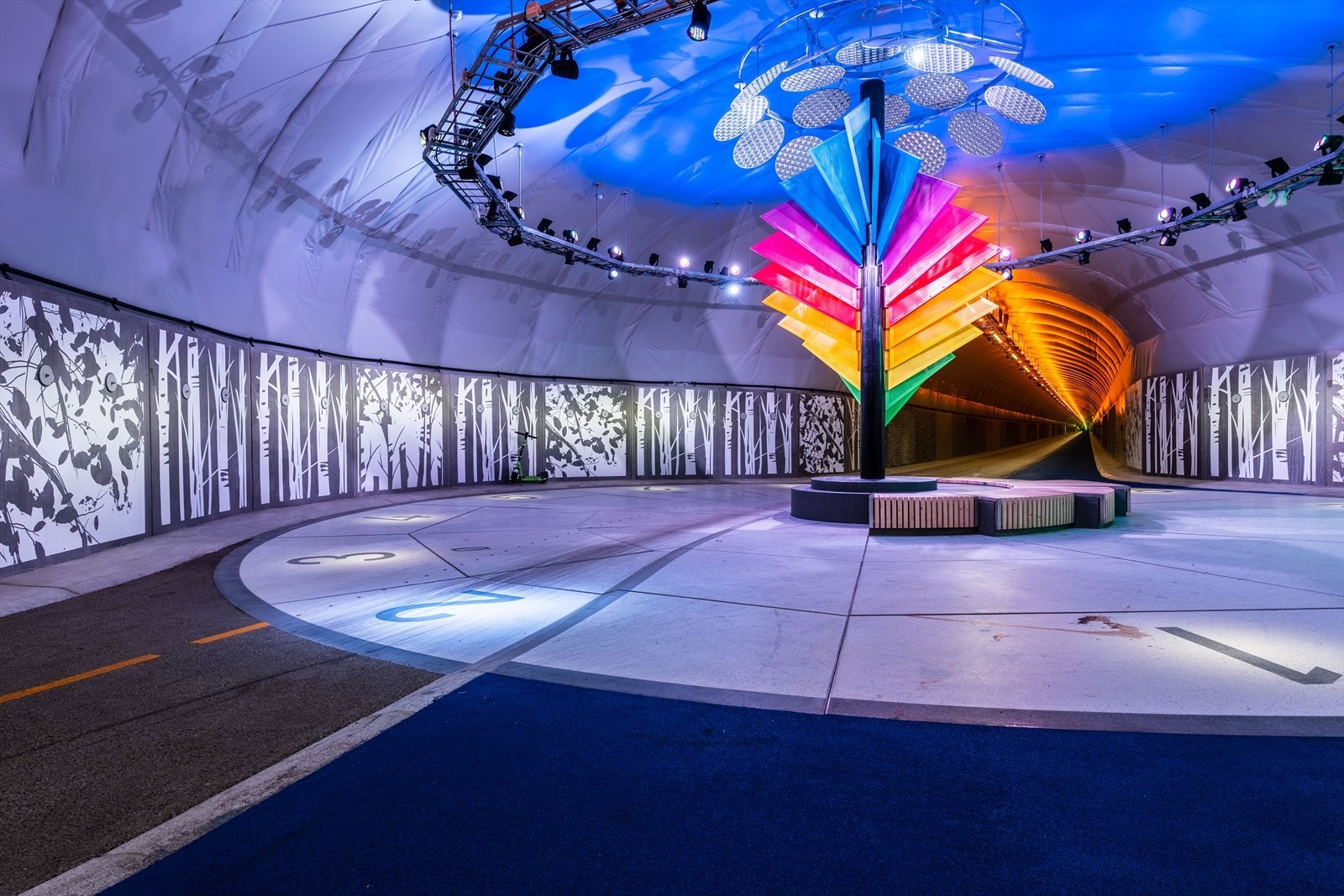 Sykkeltunnel Galleribilde