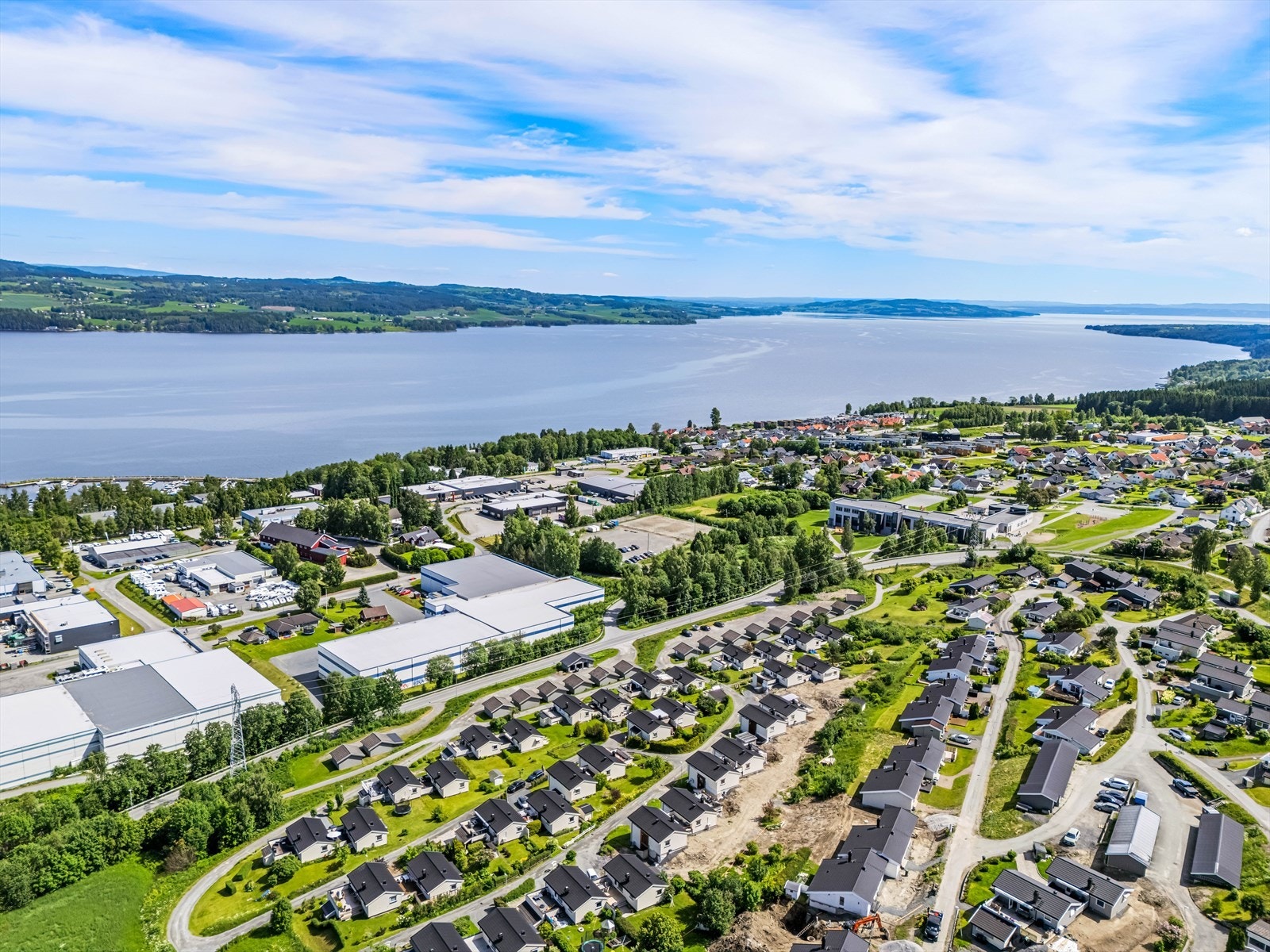Dronebilde. Galleribilde